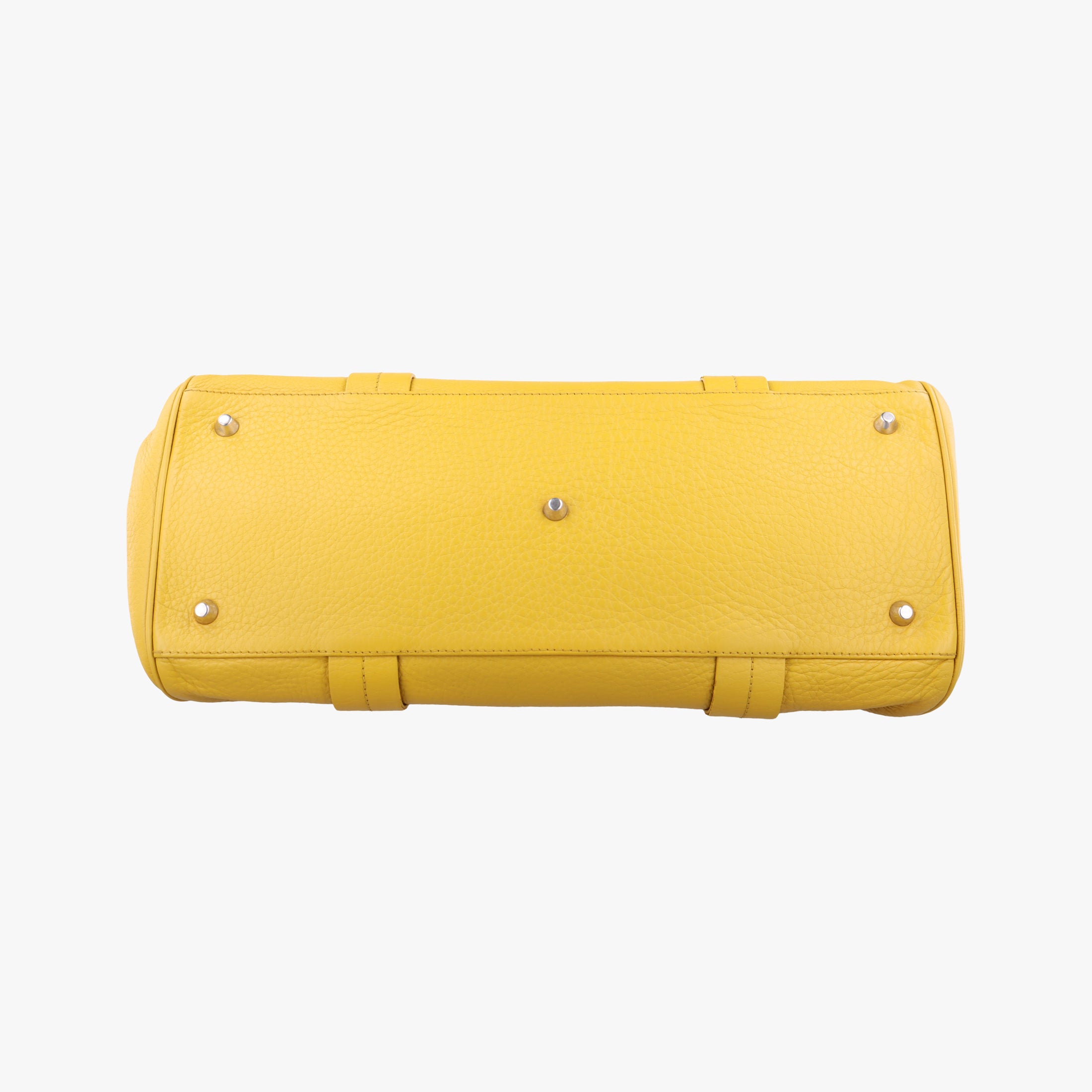 Pre-owned Christian Dior Detective Yellow Leather  handbag | stylenewstar