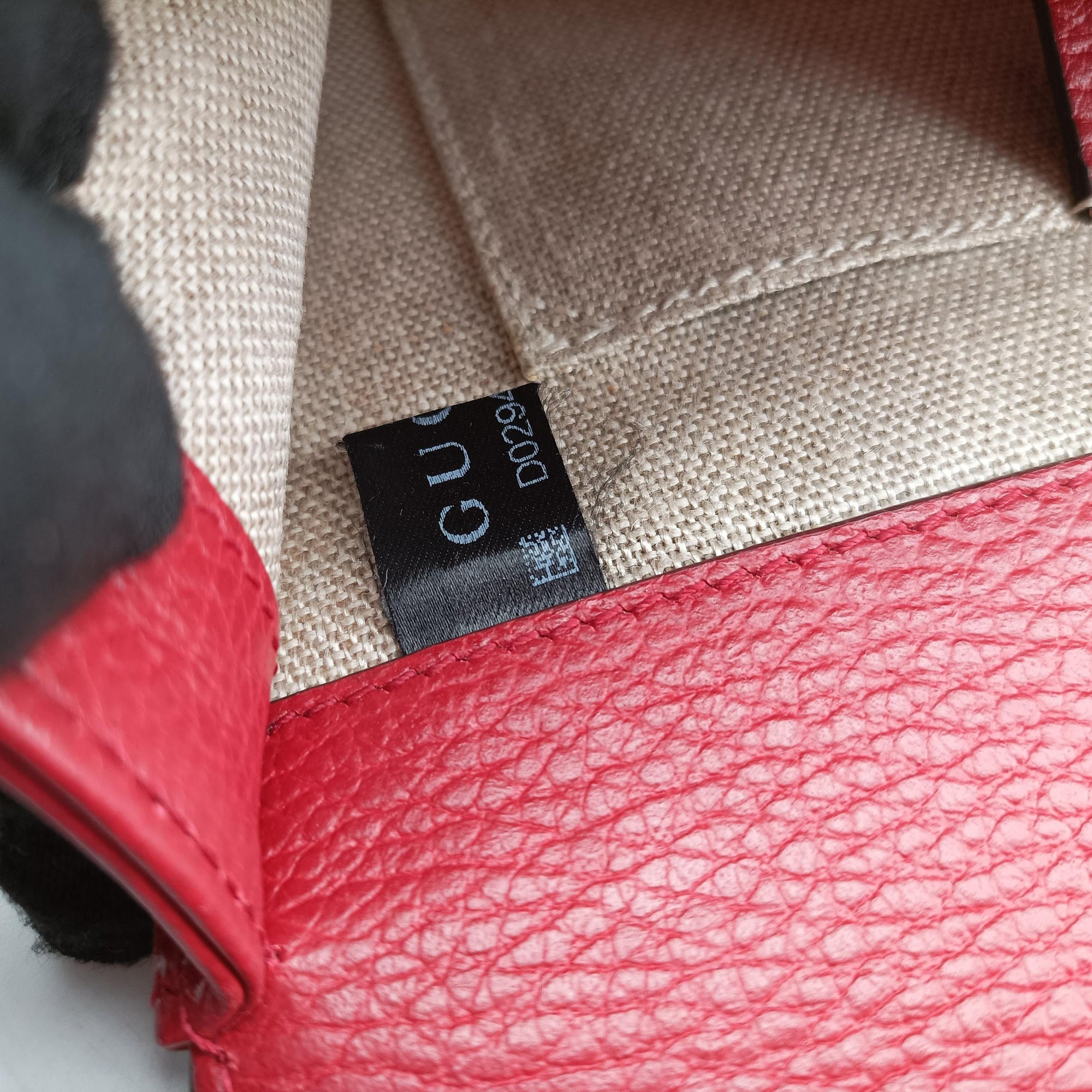 Secondhand Gucci Interlocking G Red Leather 510304 shoulderbag | stylenewstar