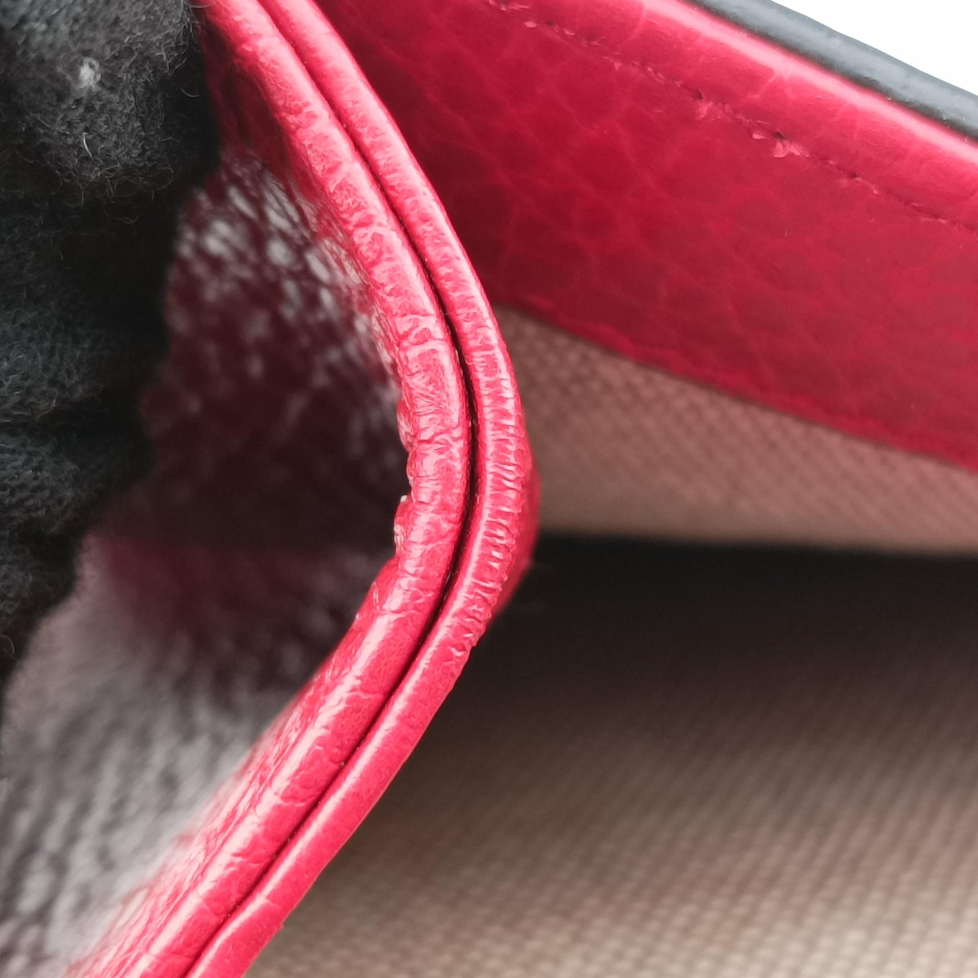 Secondhand Gucci Interlocking G Red Leather 510304 shoulderbag | stylenewstar