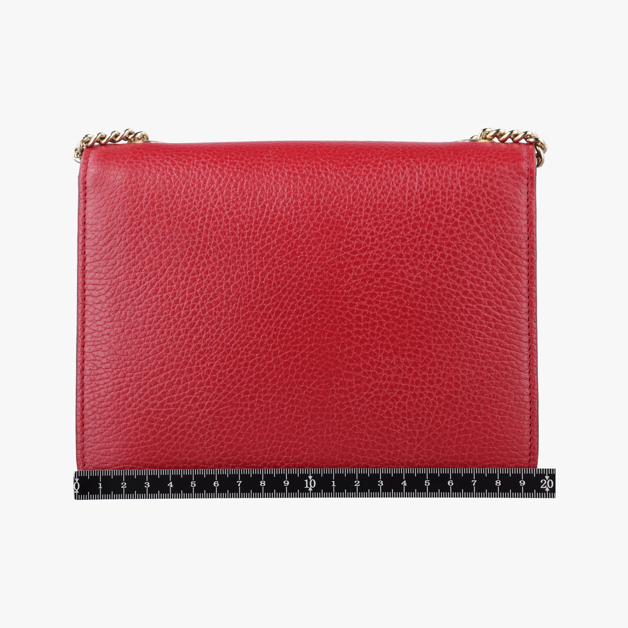 Secondhand Gucci Interlocking G Red Leather 510304 shoulderbag | stylenewstar