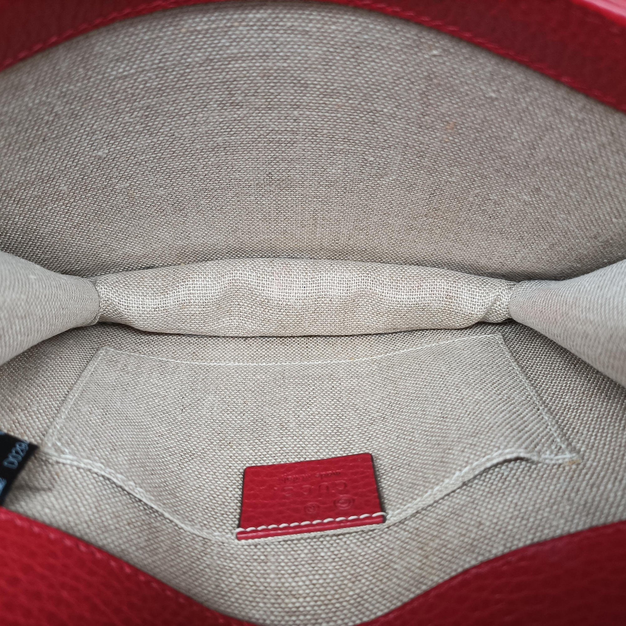 Secondhand Gucci Interlocking G Red Leather 510304 shoulderbag | stylenewstar