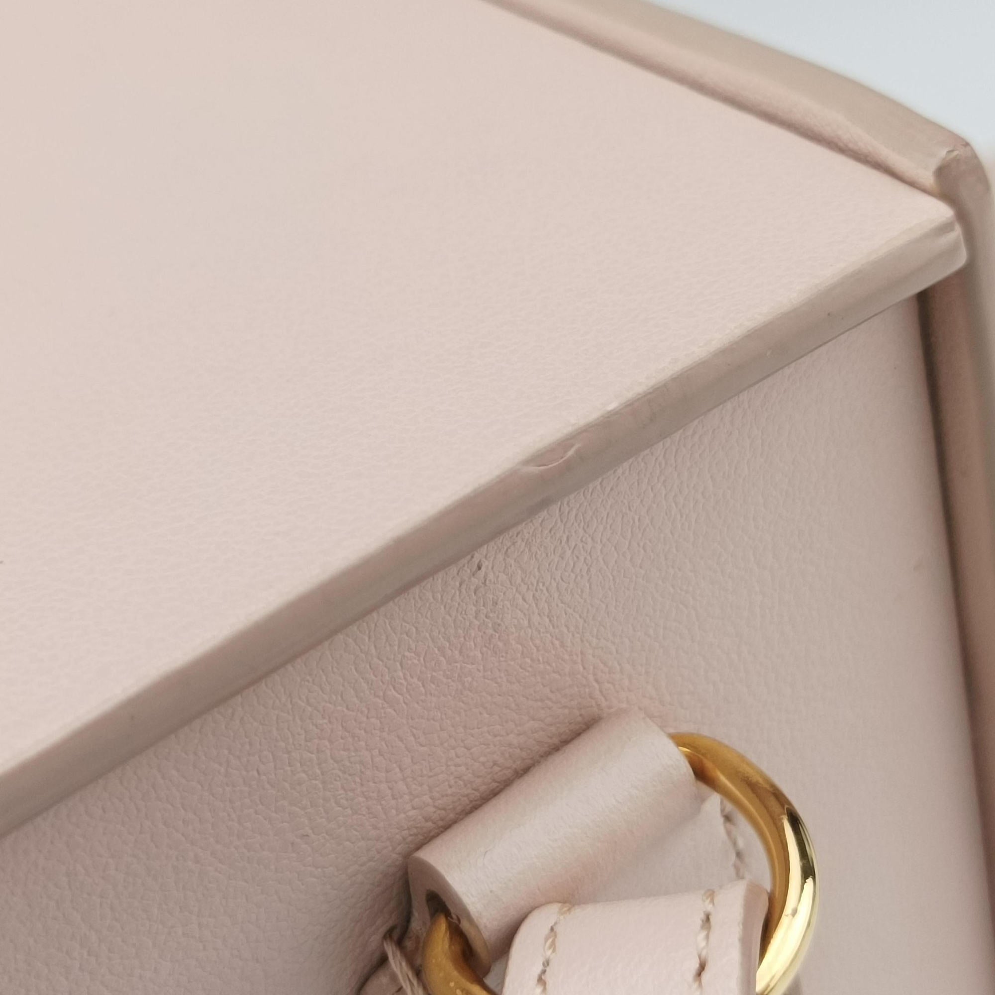 Pre-owned Fendi FENDI Box Packaging Pink Leather 8BT339 shoulderbag | stylenewstar