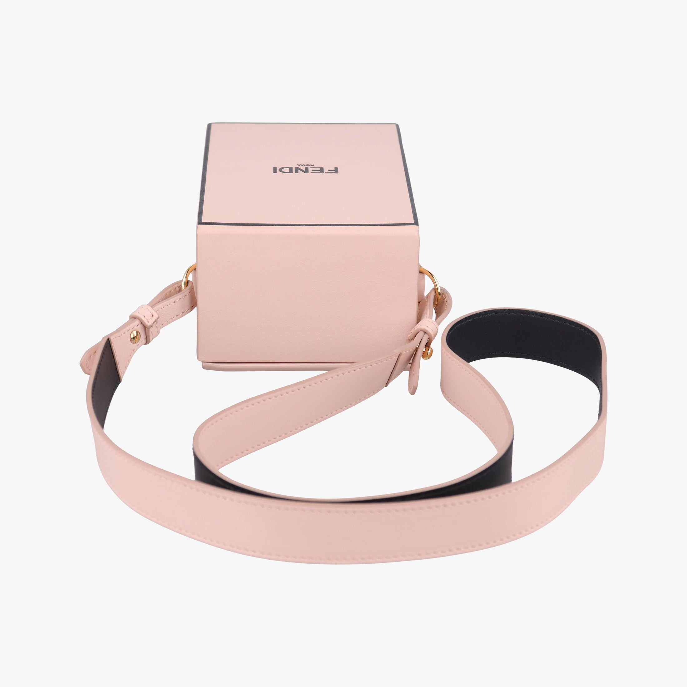 Pre-owned Fendi FENDI Box Packaging Pink Leather 8BT339 shoulderbag | stylenewstar