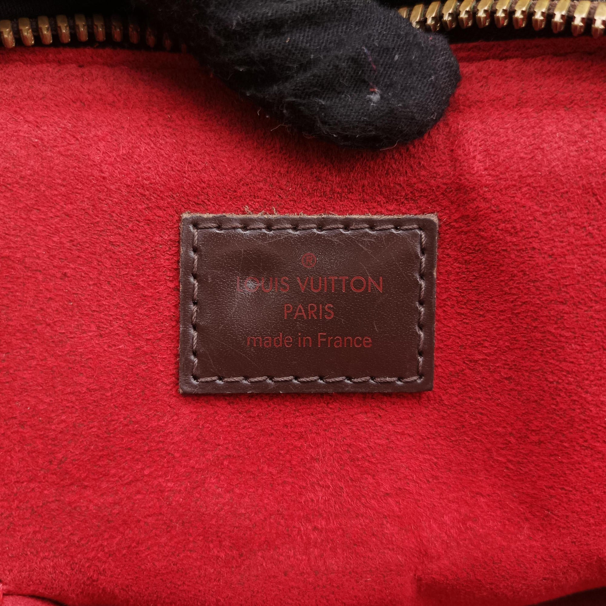 Pre-owned Louis Vuitton TREVI PM EBENE Damier Canvas N51997 shoulderbag | stylenewstar