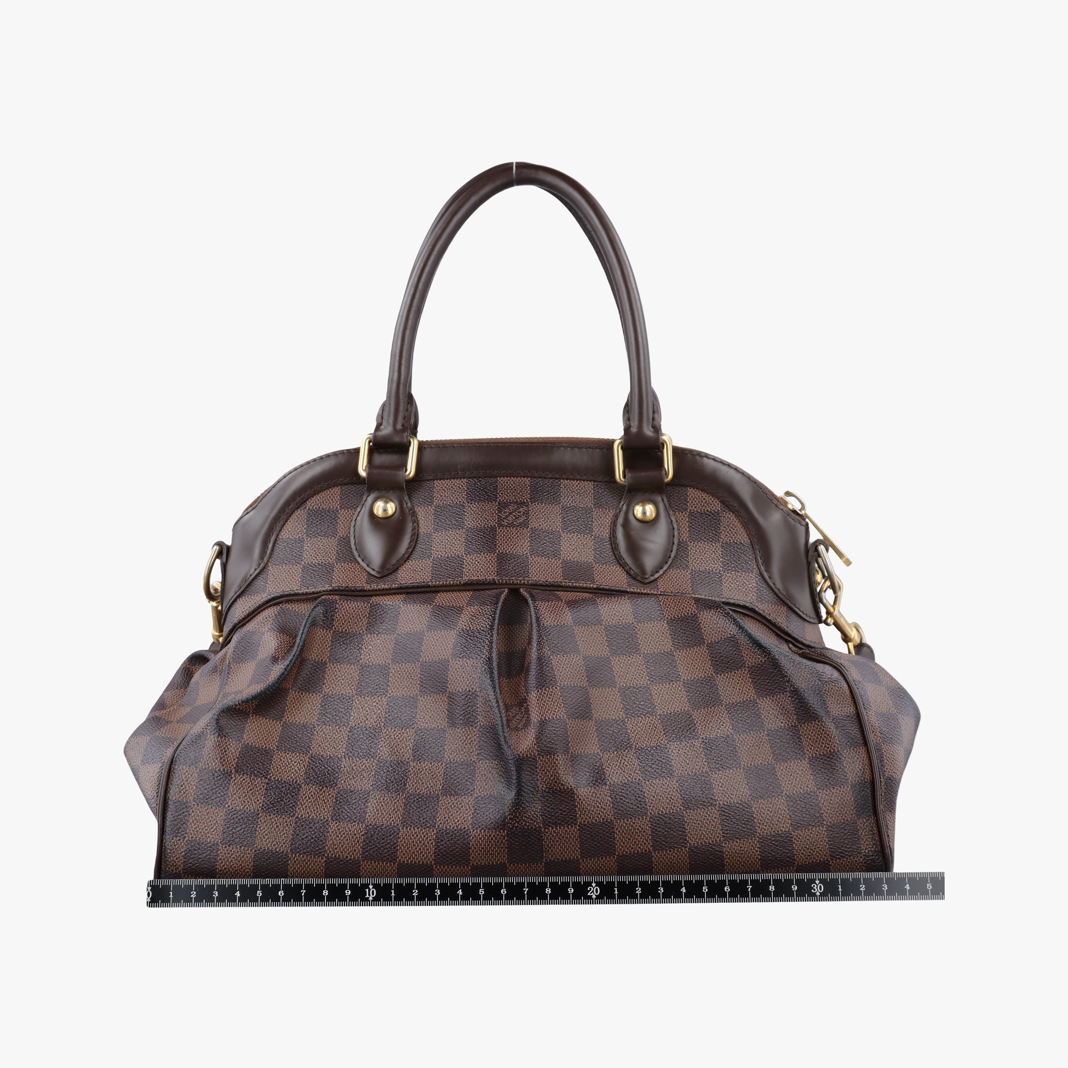 Pre-owned Louis Vuitton TREVI PM EBENE Damier Canvas N51997 shoulderbag | stylenewstar