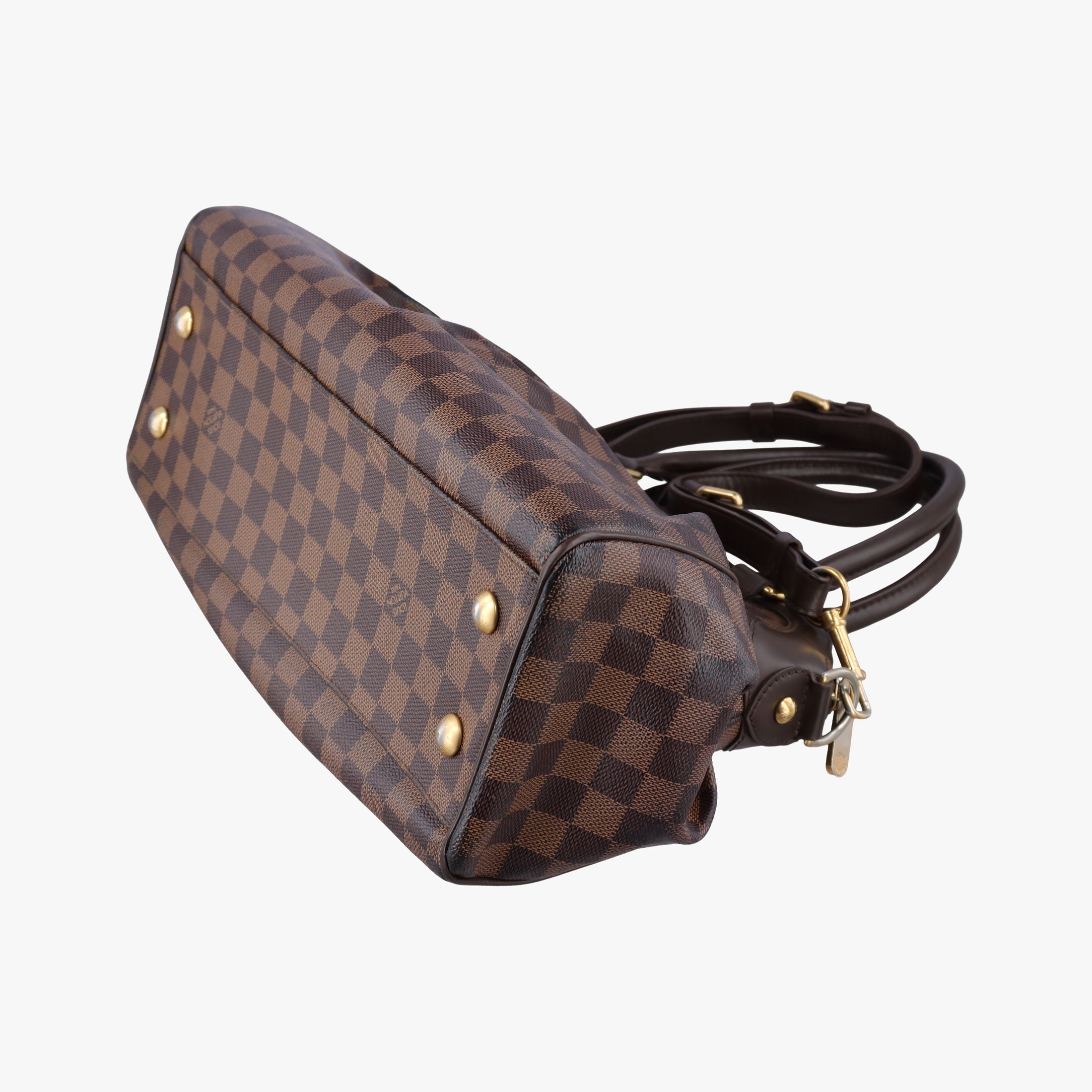 Pre-owned Louis Vuitton TREVI PM EBENE Damier Canvas N51997 shoulderbag | stylenewstar