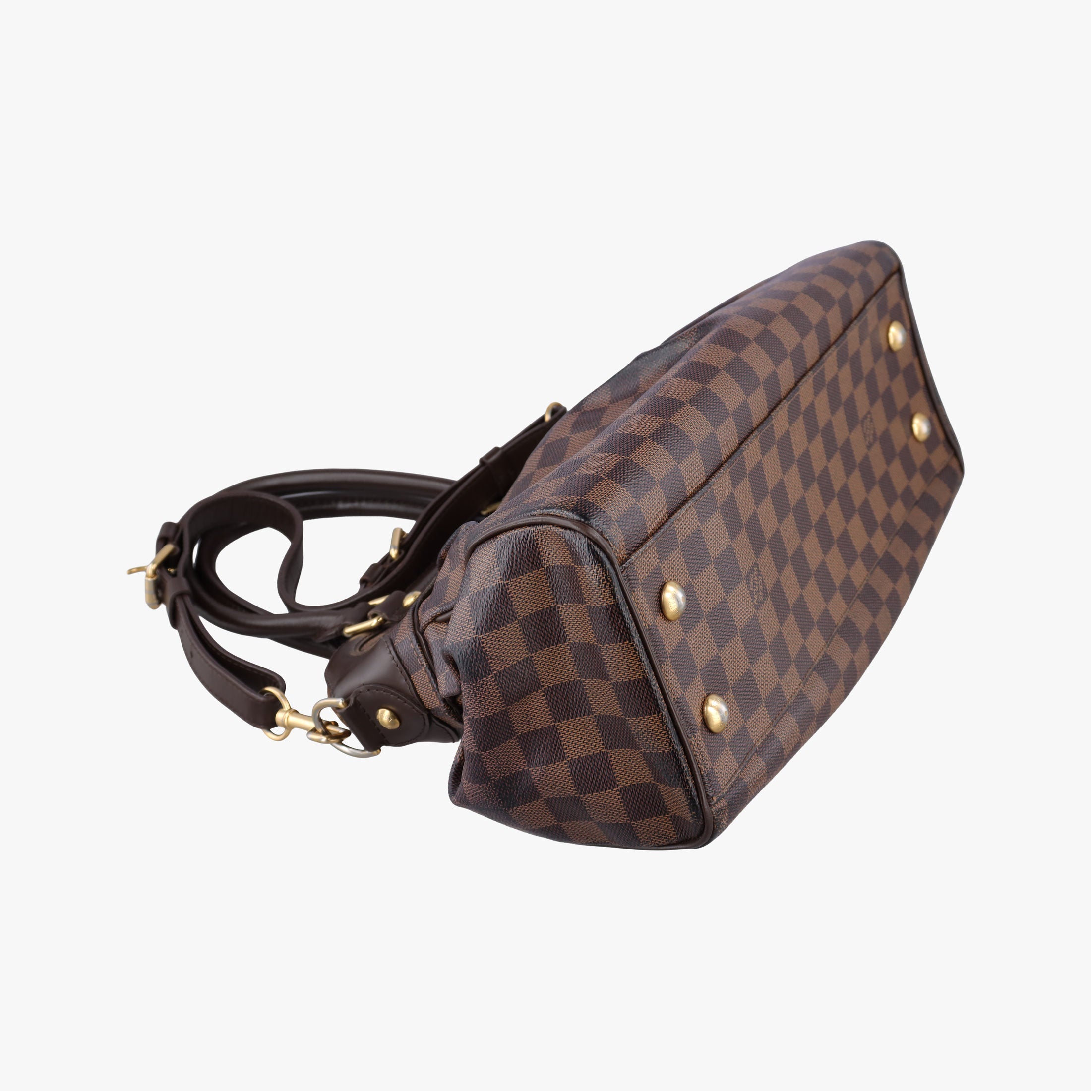 Pre-owned Louis Vuitton TREVI PM EBENE Damier Canvas N51997 shoulderbag | stylenewstar