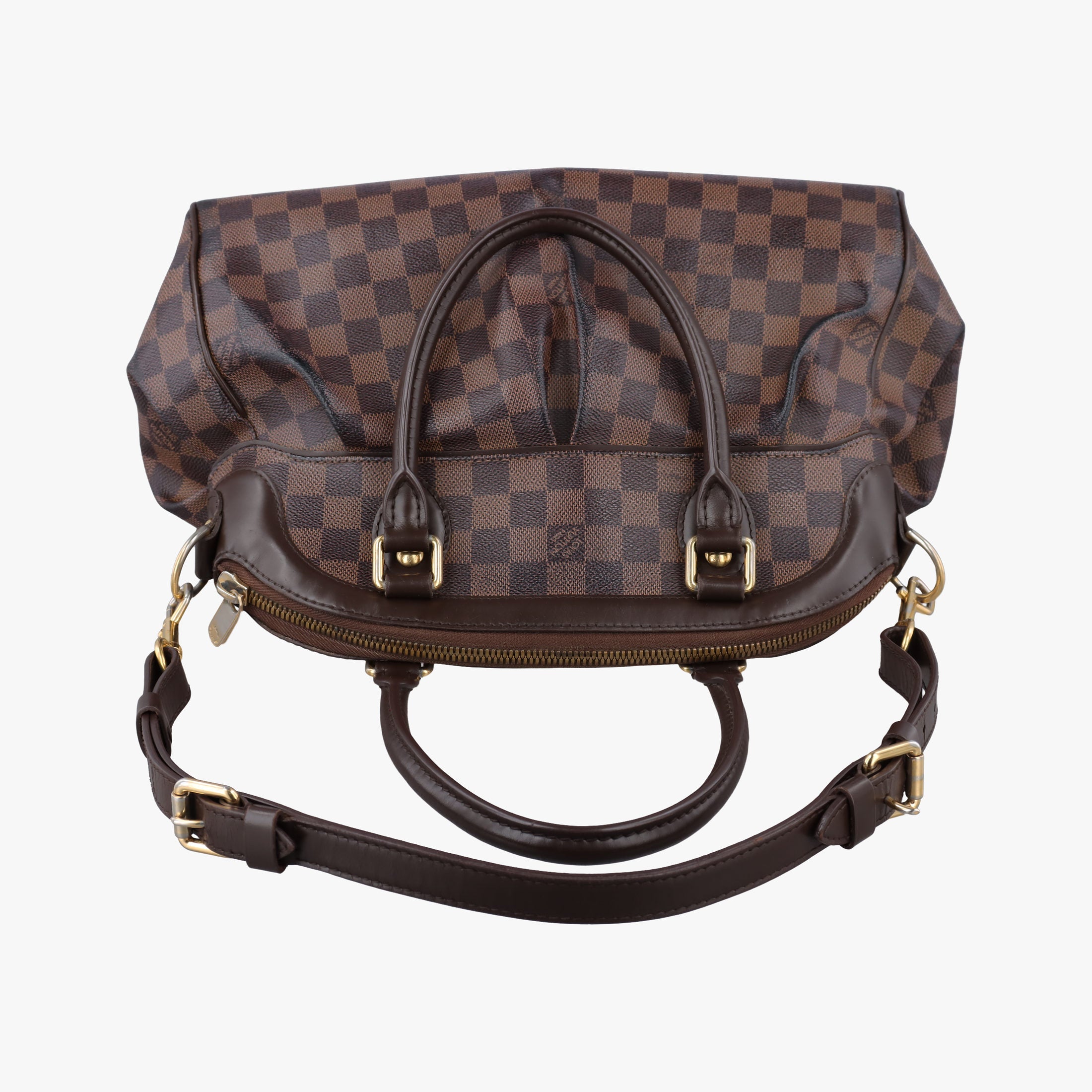 Pre-owned Louis Vuitton TREVI PM EBENE Damier Canvas N51997 shoulderbag | stylenewstar