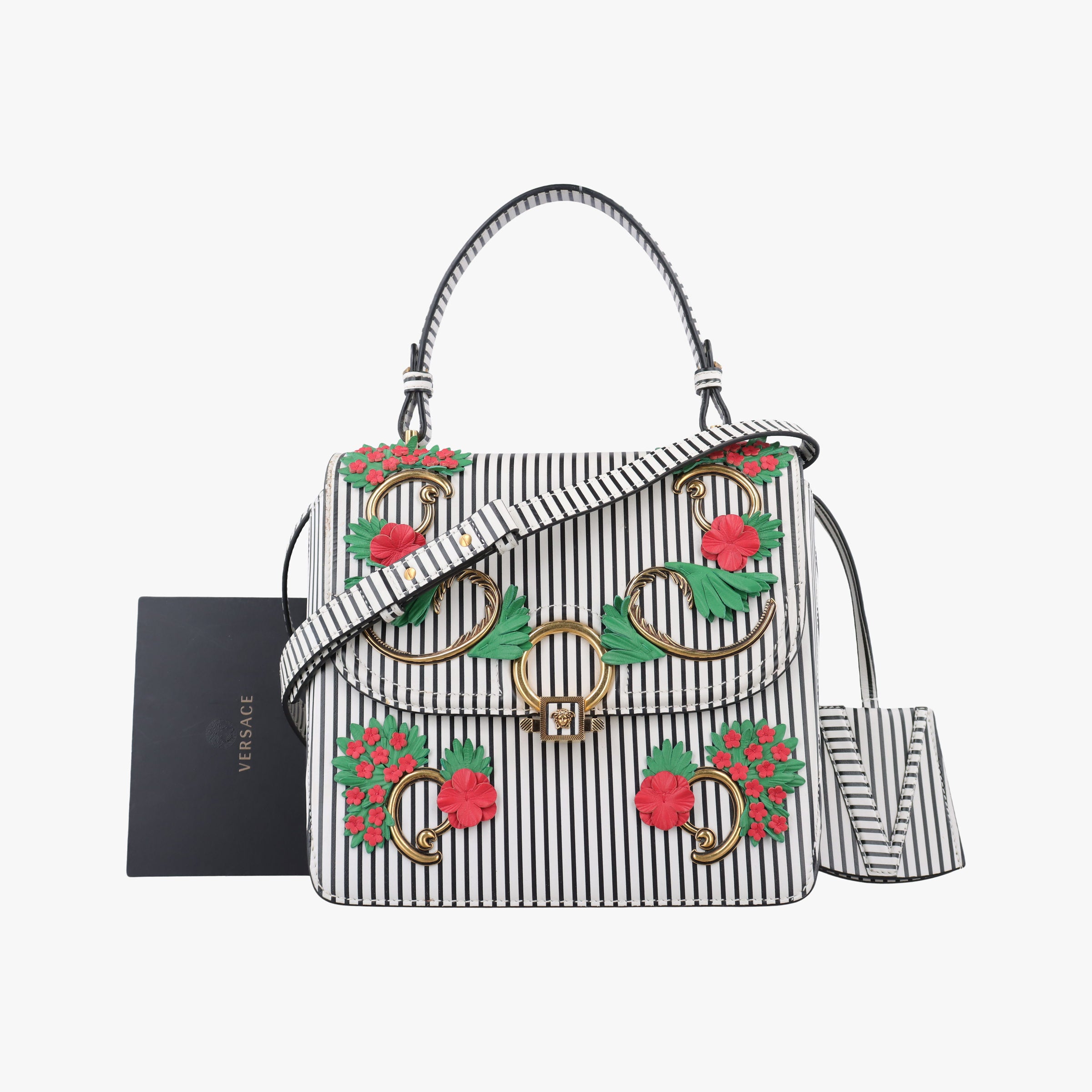 Pre-owned VERSACE Resort 2018 Multicolor Leather  shoulderbag | stylenewstar