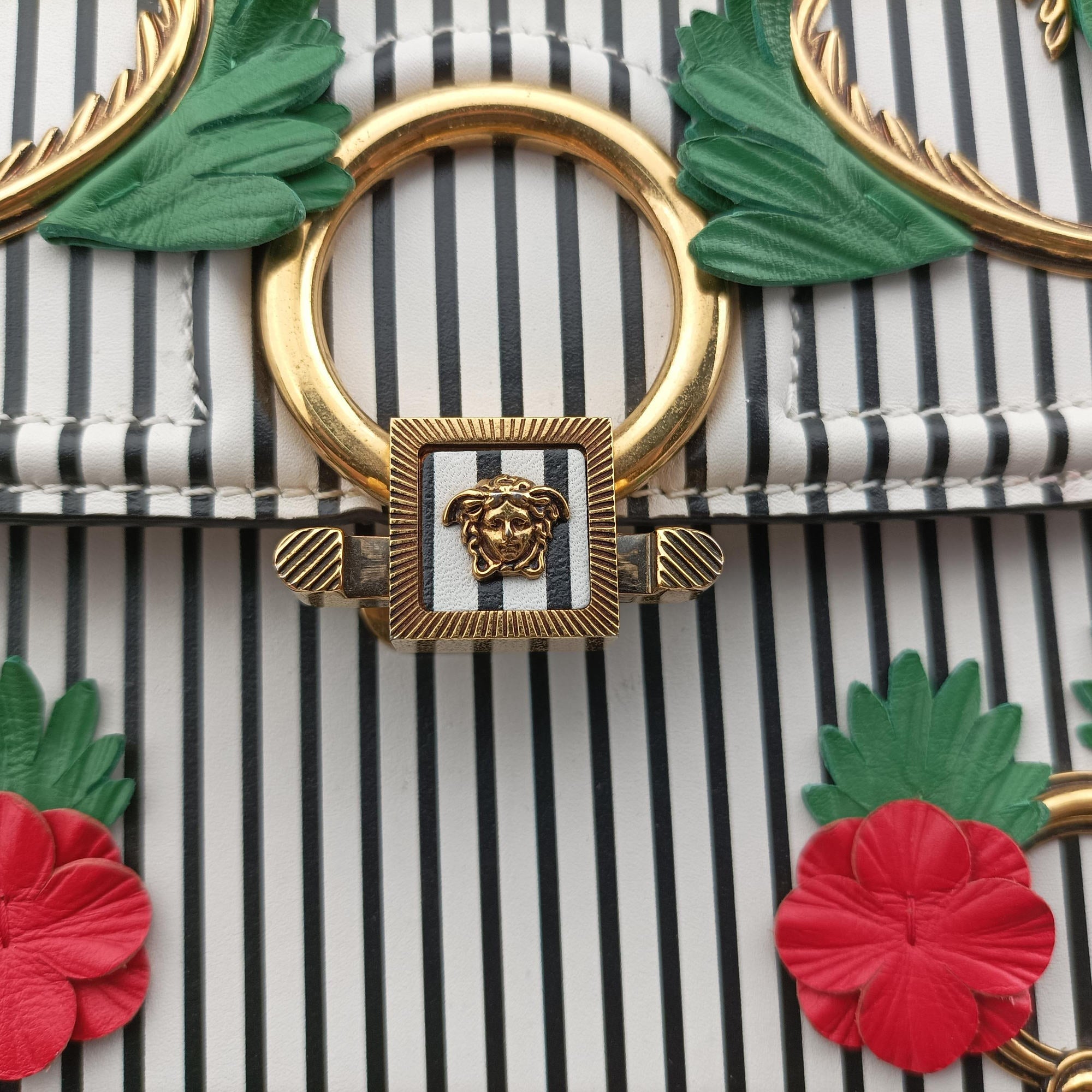 Pre-owned VERSACE Resort 2018 Multicolor Leather  shoulderbag | stylenewstar