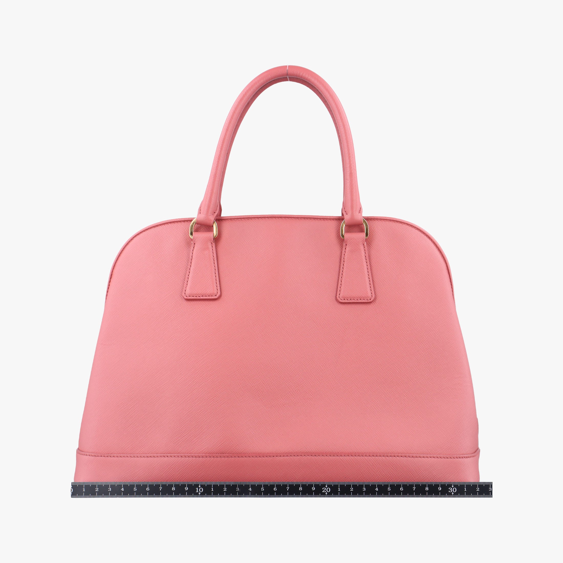 Pre-owned Prada Promenade Pink SAFFIANO Leather BN2558 handbag | stylenewstar