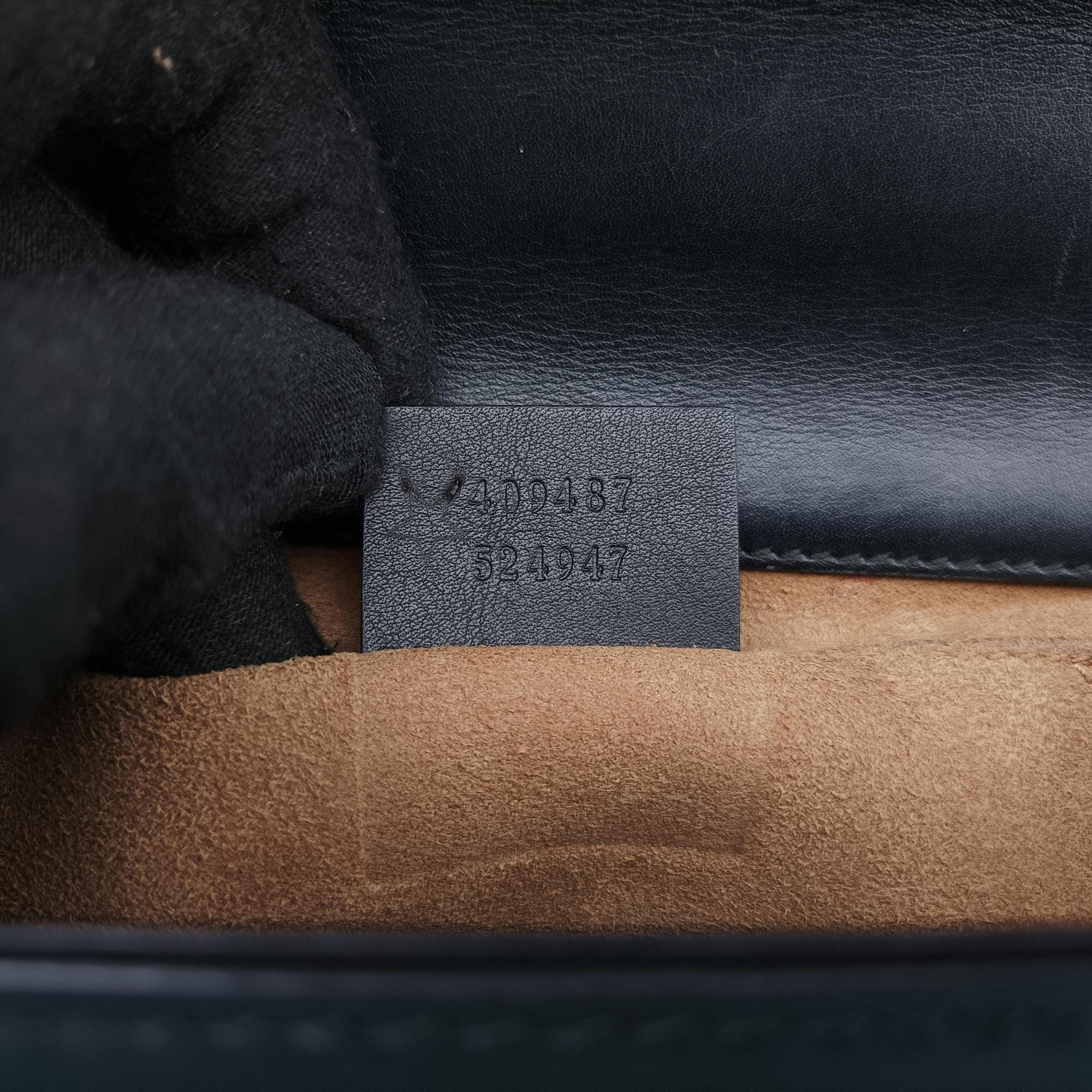 Pre-owned Gucci Padlock Black Leather 409487 shoulderbag | stylenewstar