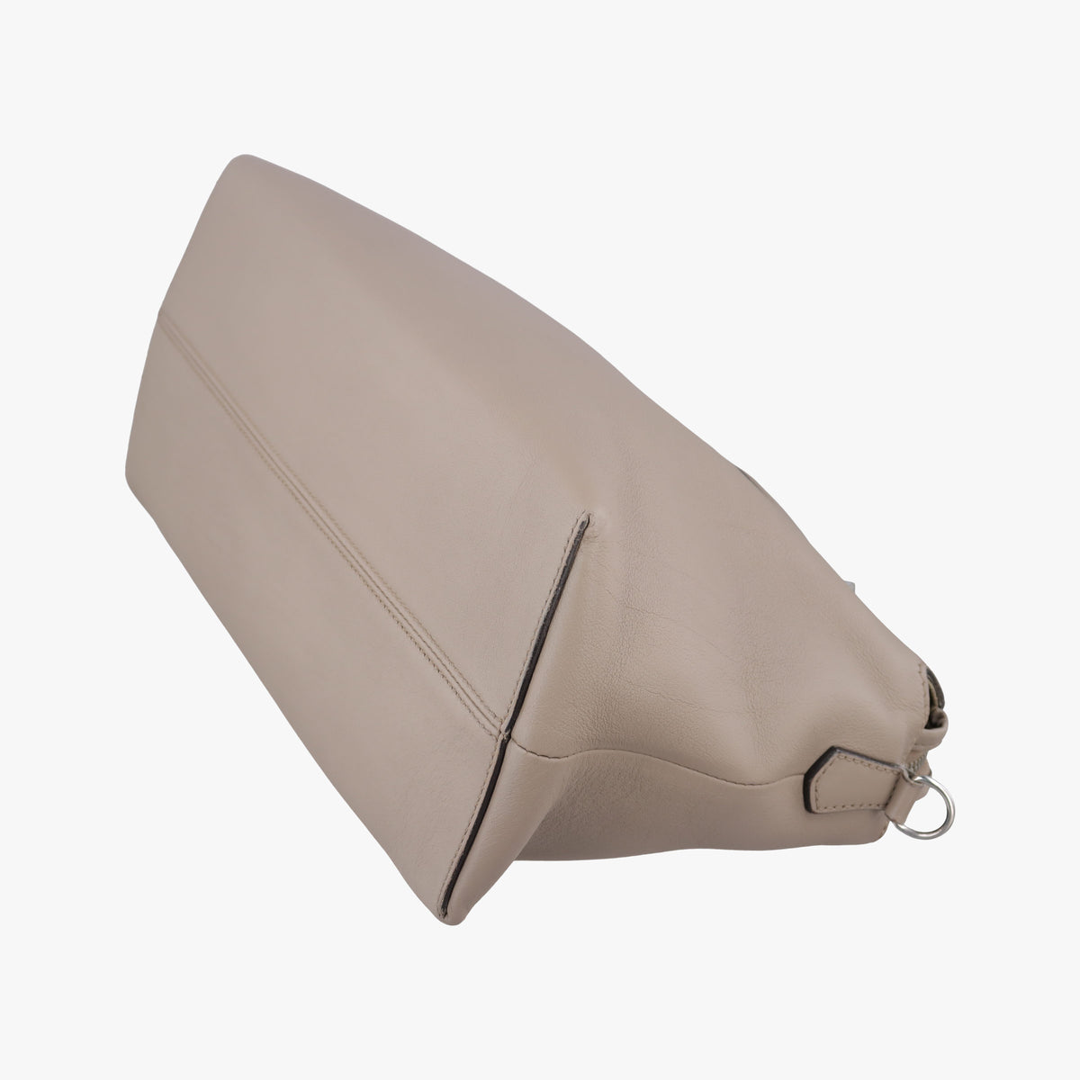 Pre-owned Fendi By The Way Beige Leather 8BL125 shoulderbag | stylenewstar
