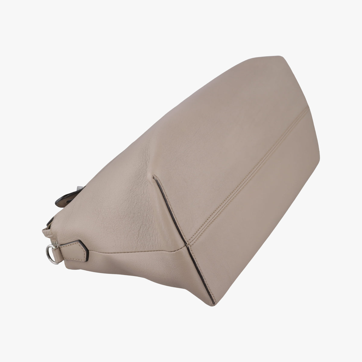Pre-owned Fendi By The Way Beige Leather 8BL125 shoulderbag | stylenewstar