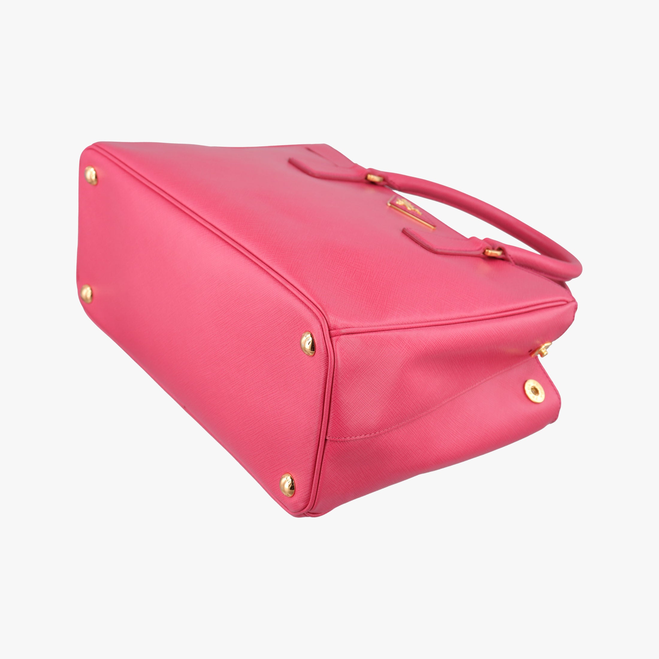 Vintage Prada Galleria Pink SAFFIANO Leather BN1786 shoulderbag | stylenewstar