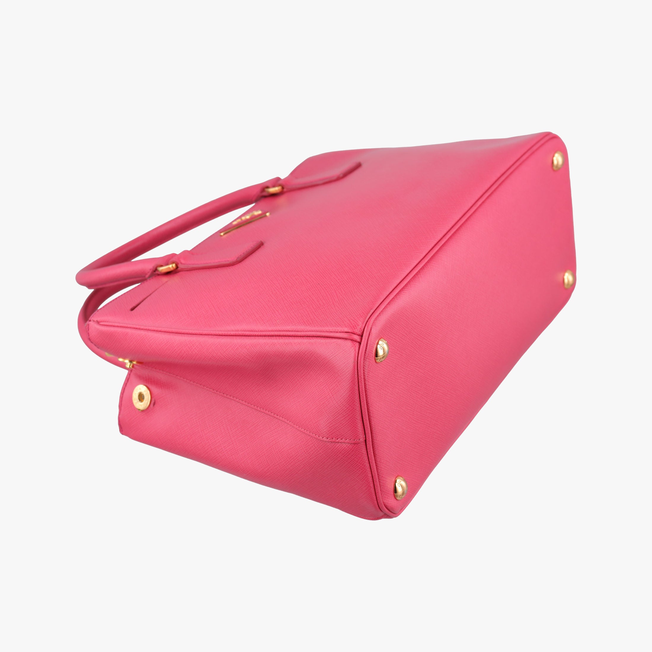 Vintage Prada Galleria Pink SAFFIANO Leather BN1786 shoulderbag | stylenewstar
