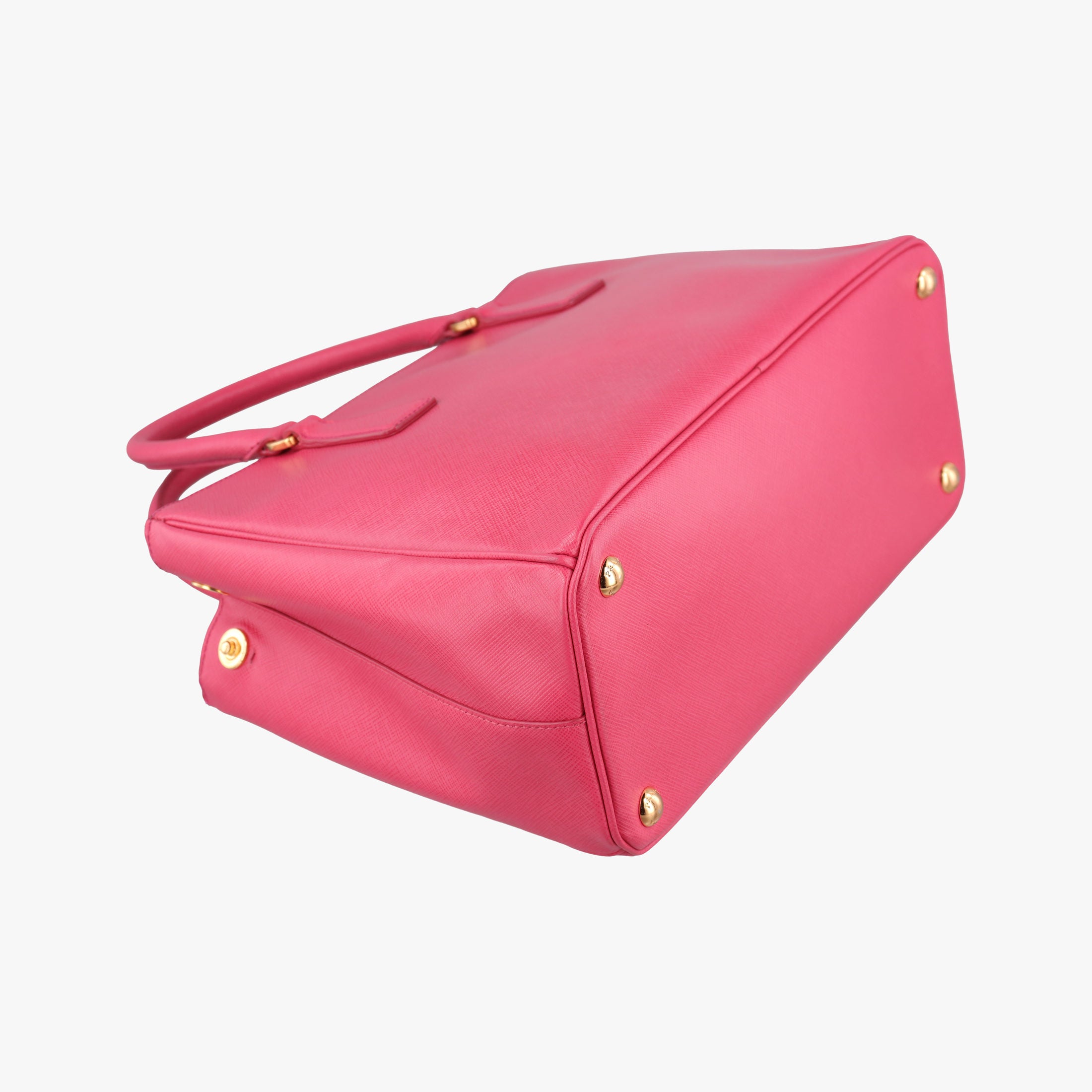 Vintage Prada Galleria Pink SAFFIANO Leather BN1786 shoulderbag | stylenewstar