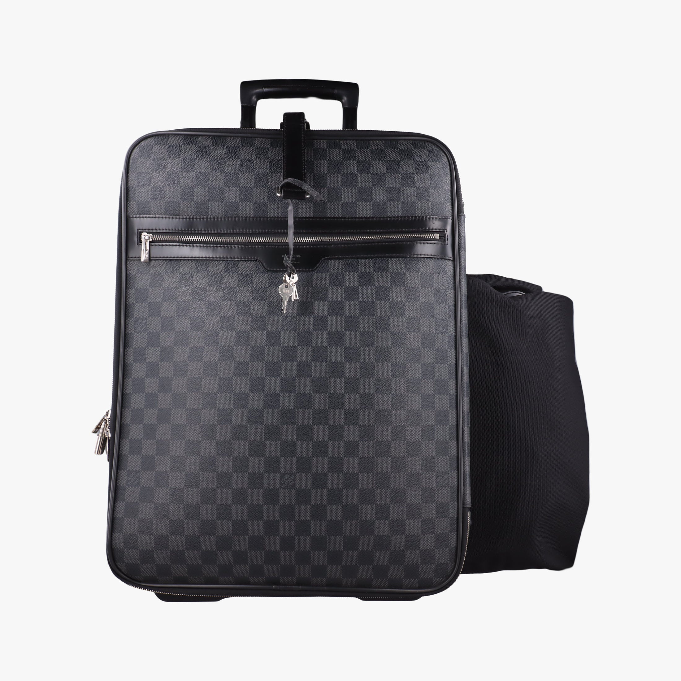Pre-owned Louis Vuitton PEGASE 55 Graphite Damier Canvas N23299 suitcase | stylenewstar
