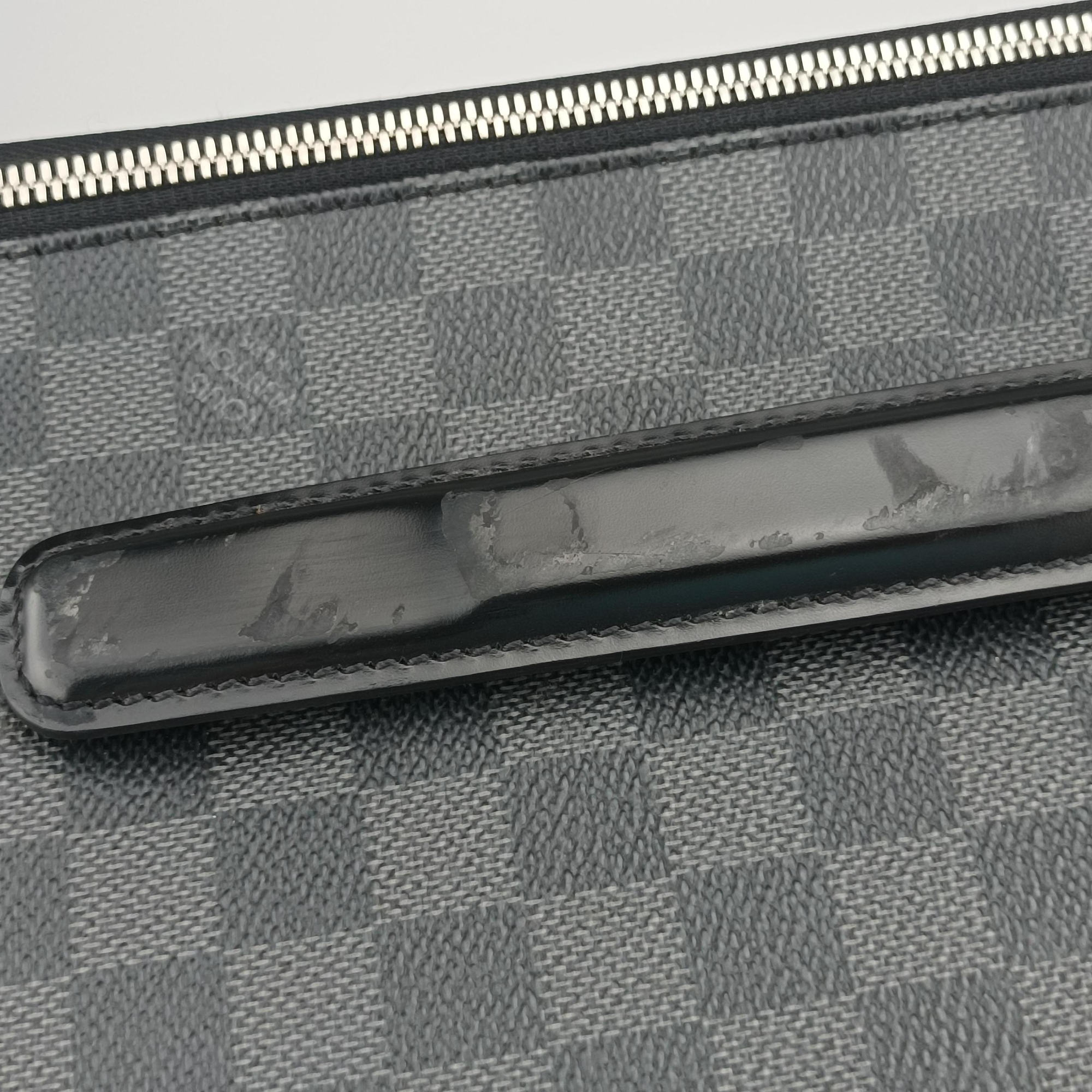 Pre-owned Louis Vuitton PEGASE 55 Graphite Damier Canvas N23299 suitcase | stylenewstar