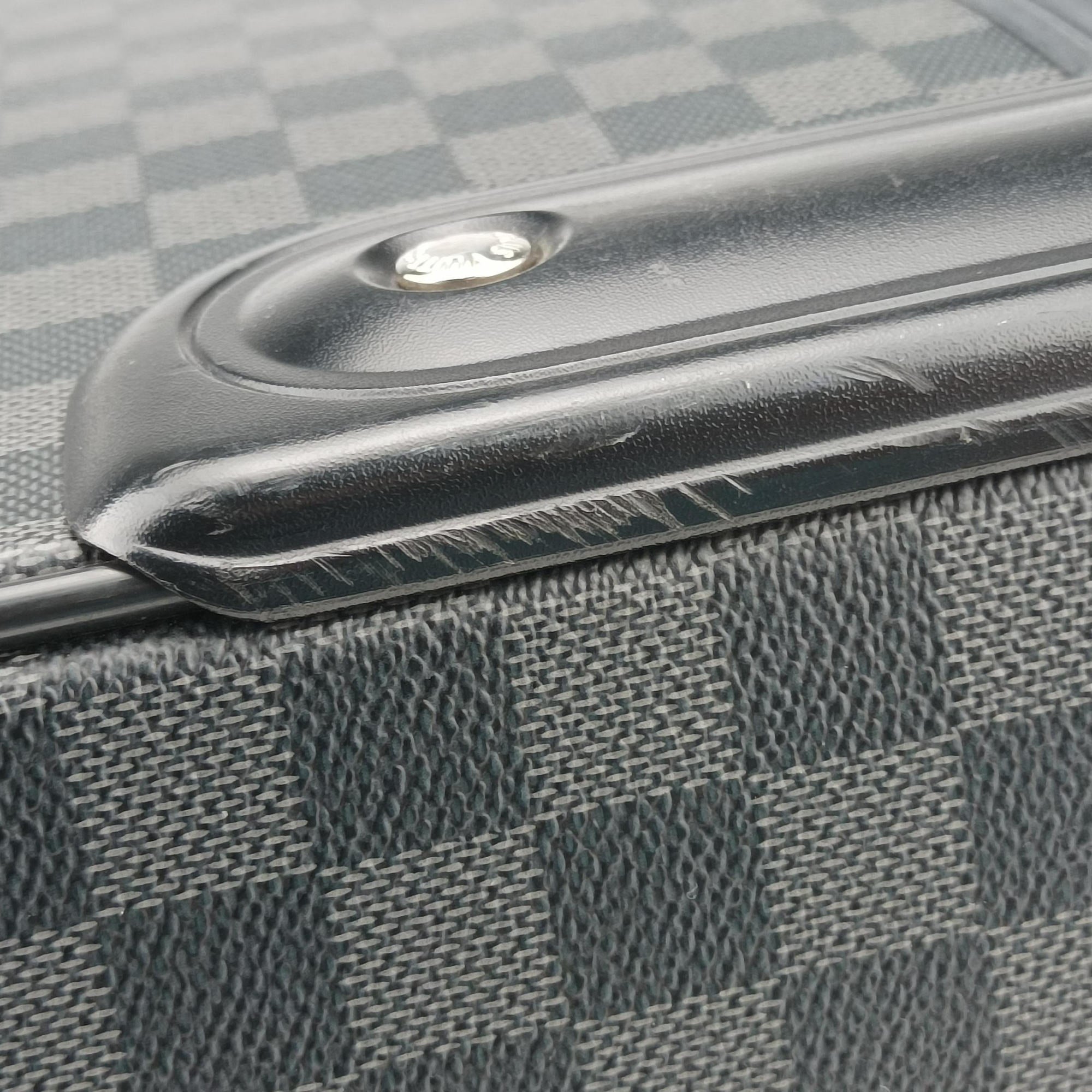 Pre-owned Louis Vuitton PEGASE 55 Graphite Damier Canvas N23299 suitcase | stylenewstar