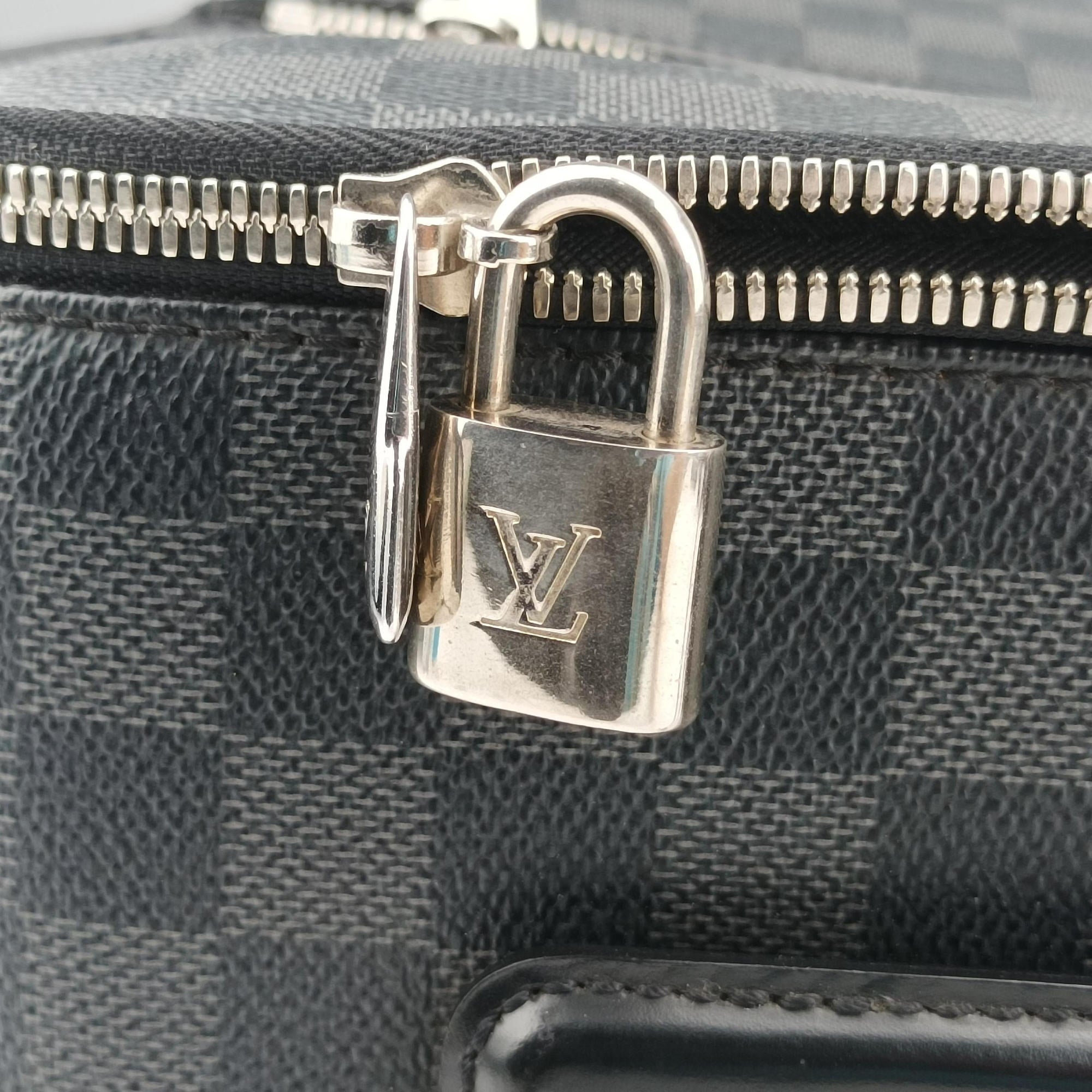 Pre-owned Louis Vuitton PEGASE 55 Graphite Damier Canvas N23299 suitcase | stylenewstar