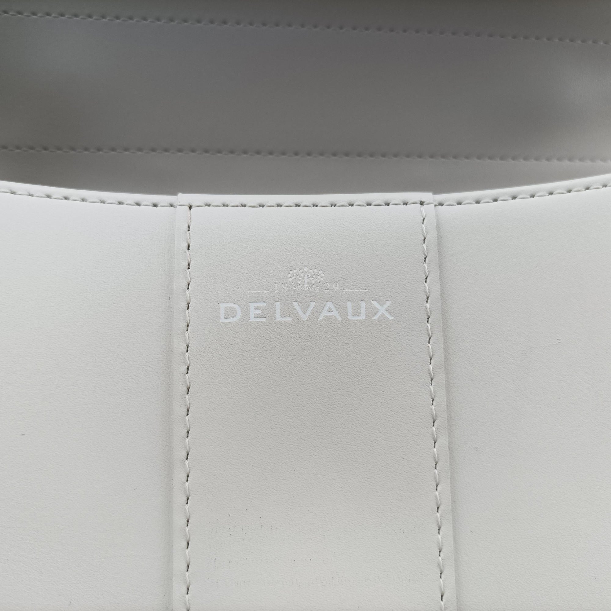 Secondhand Delvaux Brillant White Leather  shoulderbag | stylenewstar