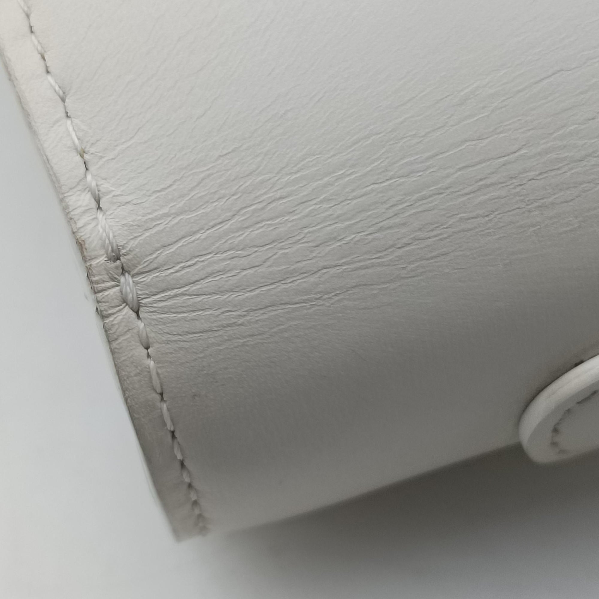 Secondhand Delvaux Brillant White Leather  shoulderbag | stylenewstar