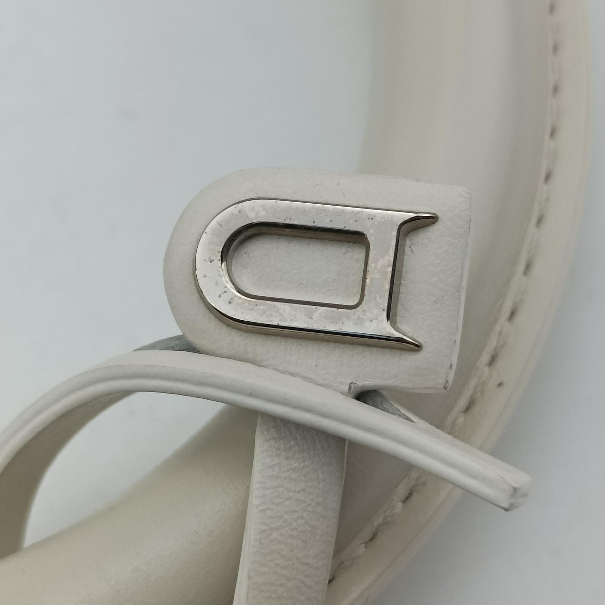Secondhand Delvaux Brillant White Leather  shoulderbag | stylenewstar