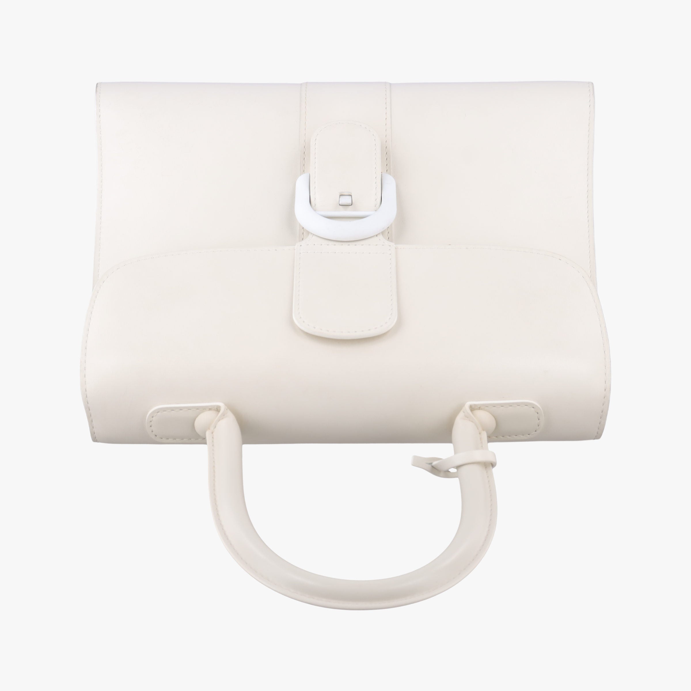 Secondhand Delvaux Brillant White Leather  shoulderbag | stylenewstar
