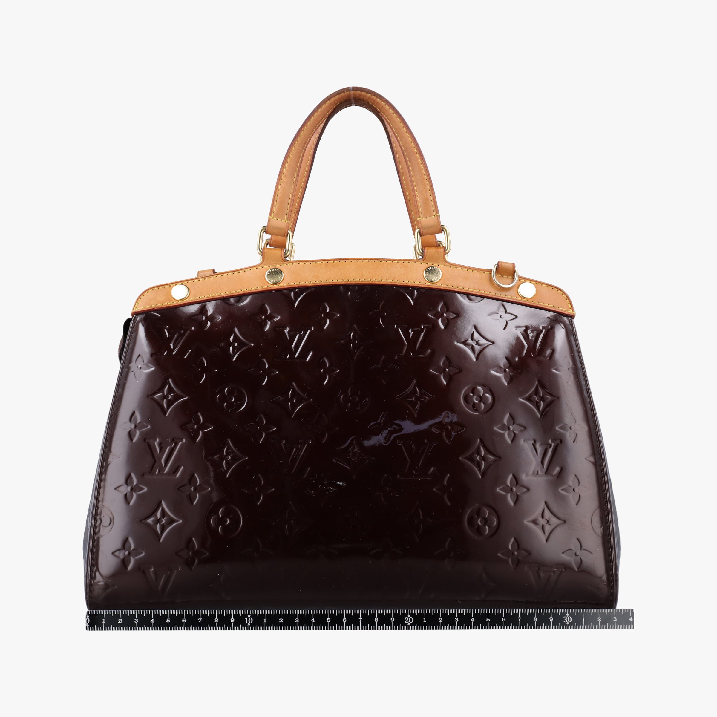 Pre-owned Louis Vuitton Brea MM AMARANTE Vernis M91619 shoulderbag | stylenewstar