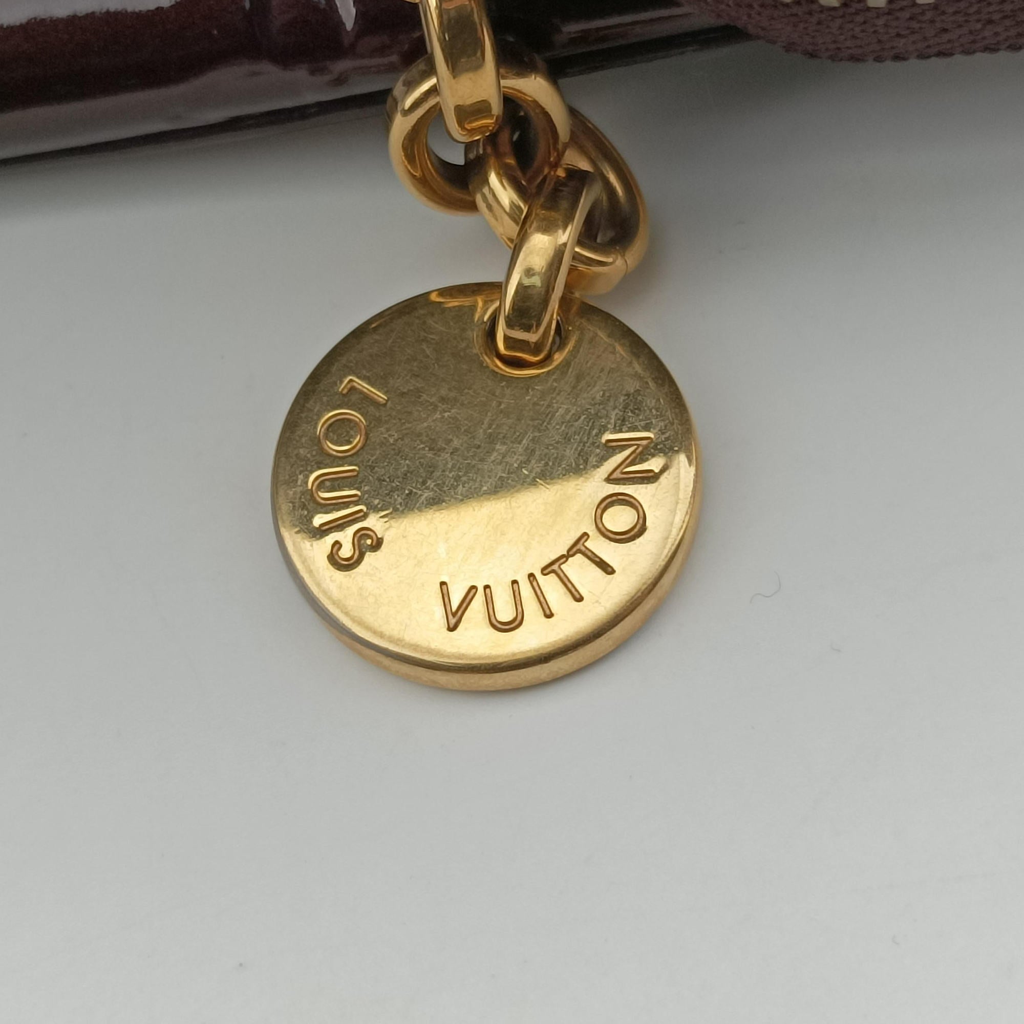 Pre-owned Louis Vuitton Brea MM AMARANTE Vernis M91619 shoulderbag | stylenewstar