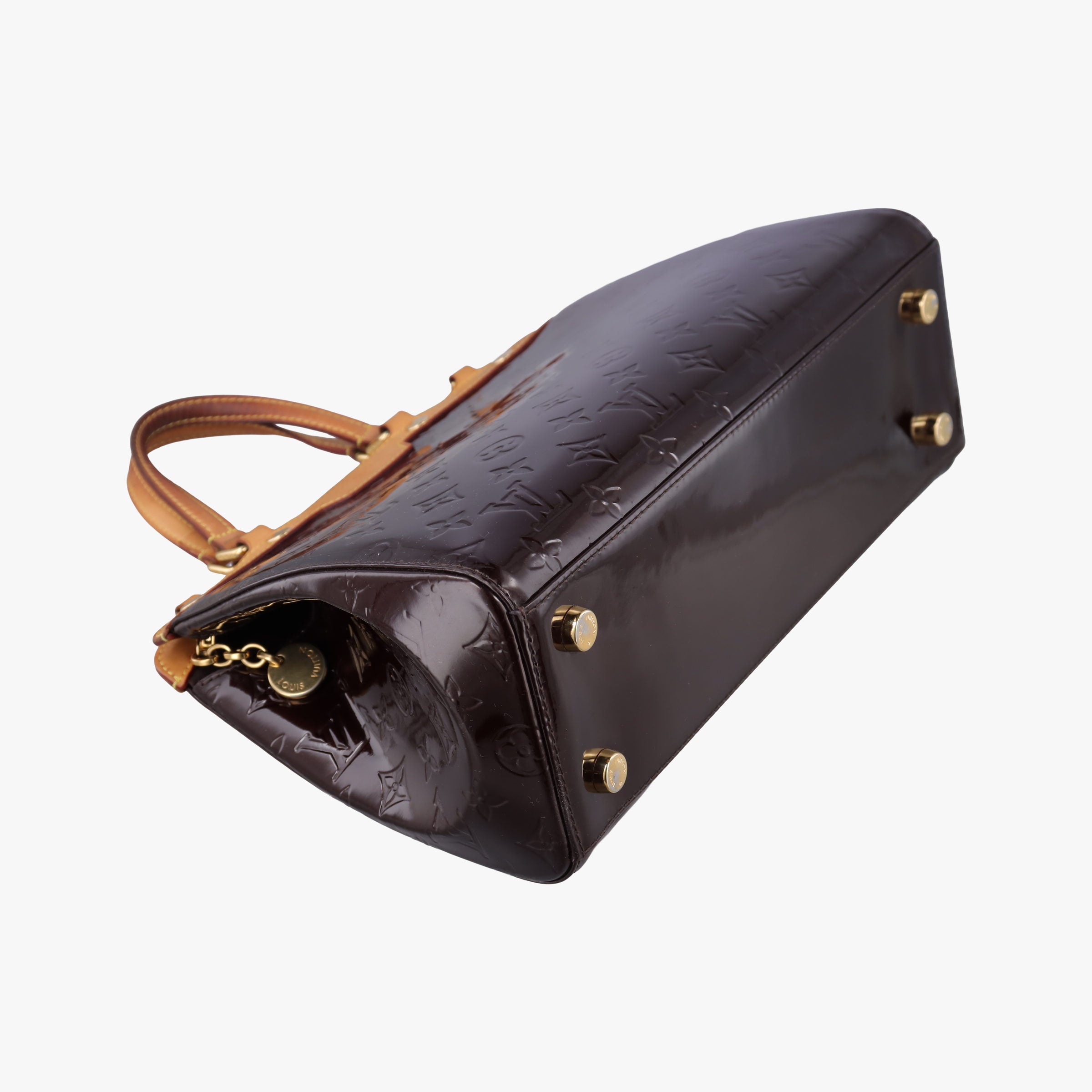Pre-owned Louis Vuitton Brea MM AMARANTE Vernis M91619 shoulderbag | stylenewstar