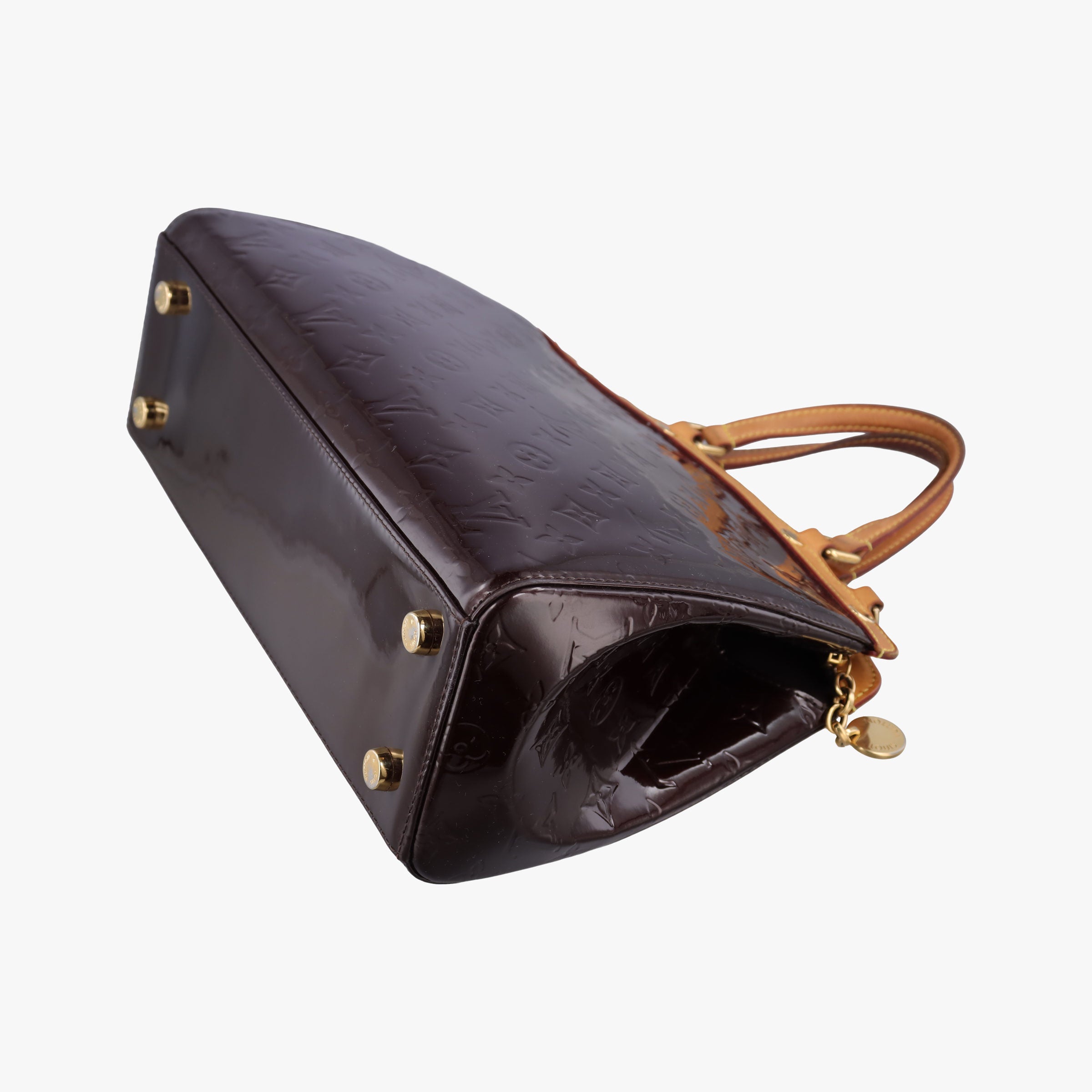 Pre-owned Louis Vuitton Brea MM AMARANTE Vernis M91619 shoulderbag | stylenewstar