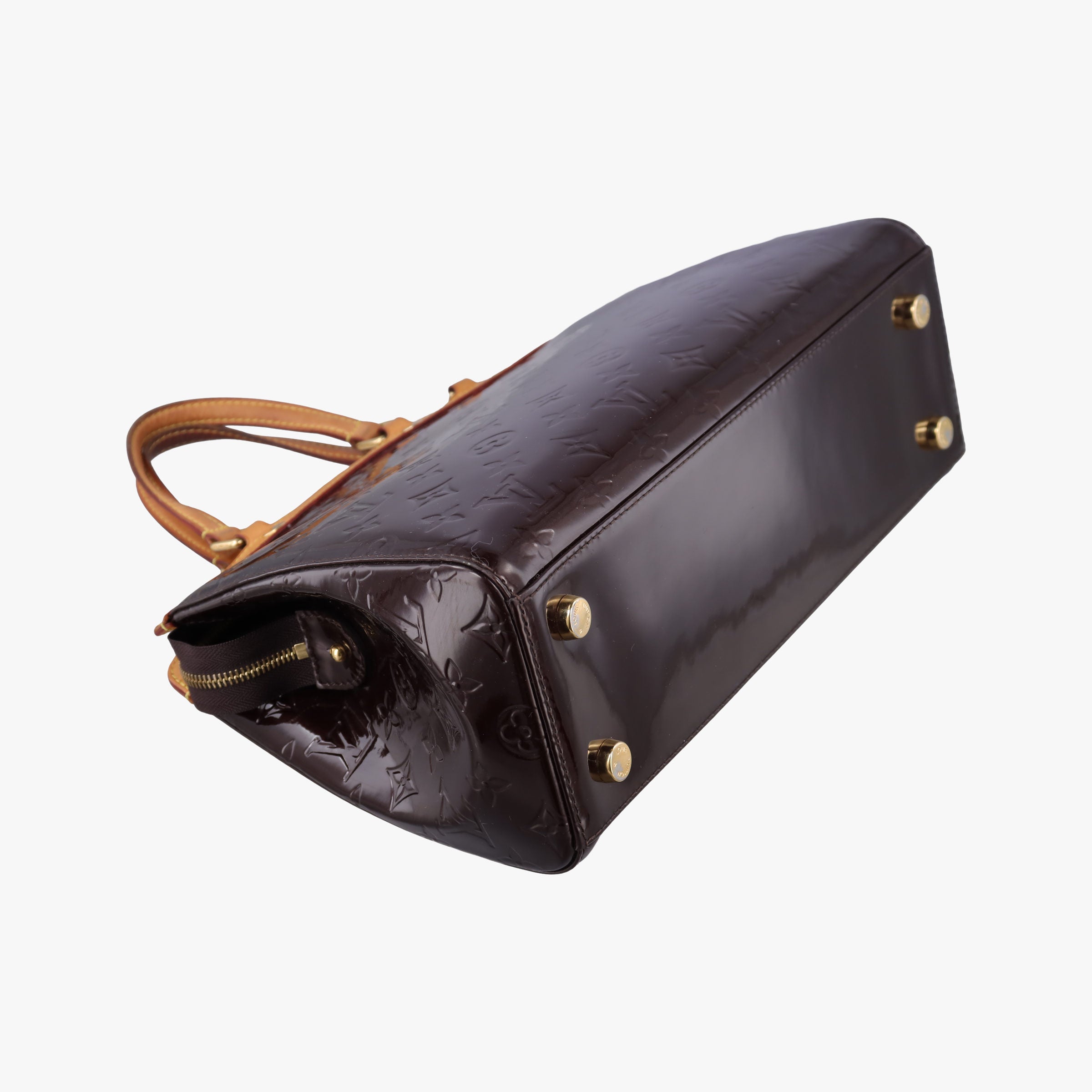 Pre-owned Louis Vuitton Brea MM AMARANTE Vernis M91619 shoulderbag | stylenewstar