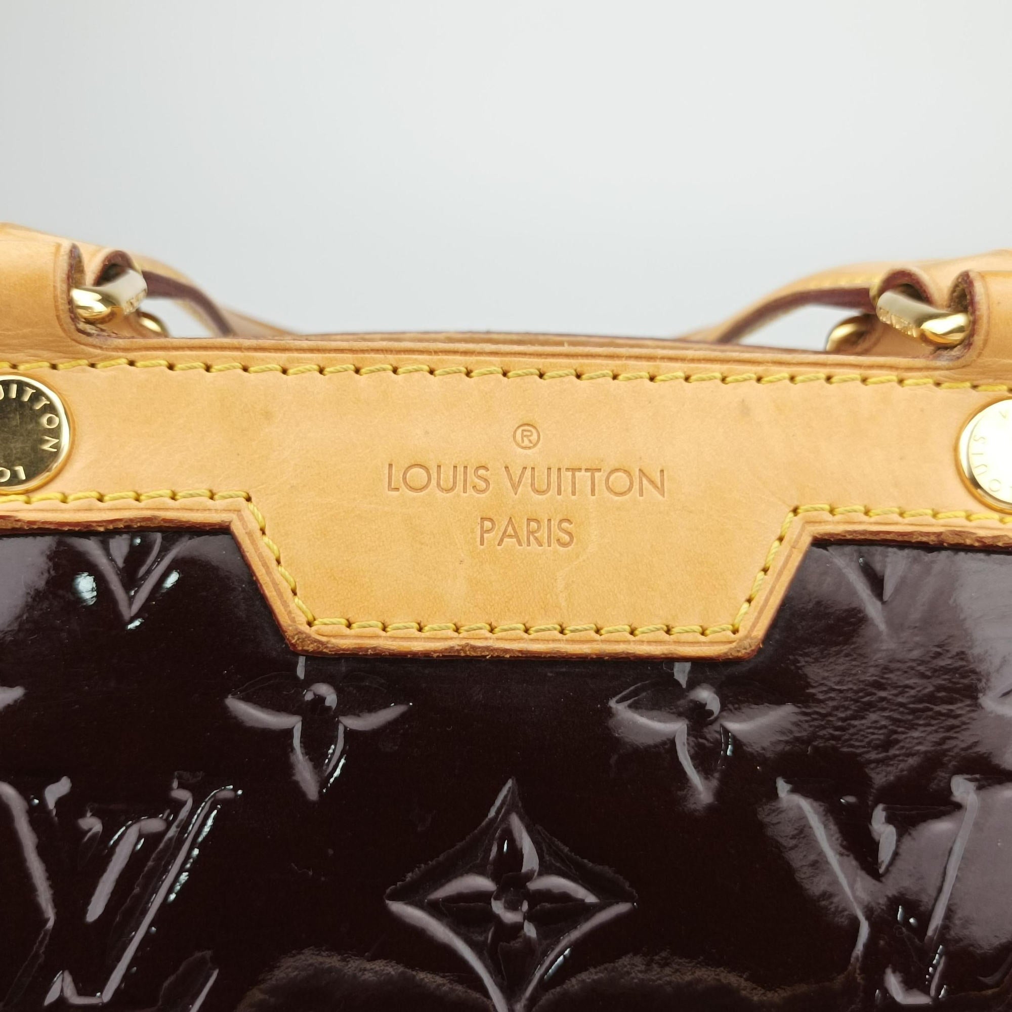 Pre-owned Louis Vuitton Brea MM AMARANTE Vernis M91619 shoulderbag | stylenewstar