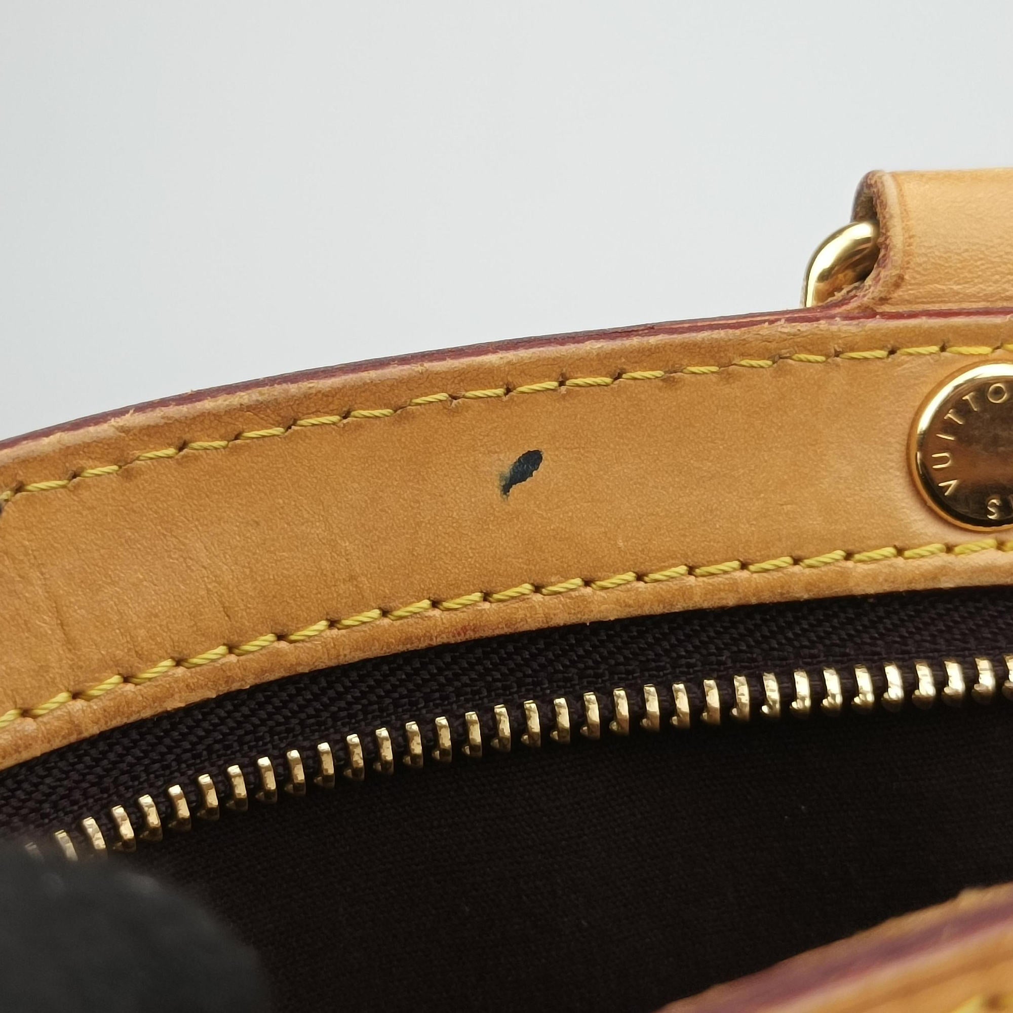 Pre-owned Louis Vuitton Brea MM AMARANTE Vernis M91619 shoulderbag | stylenewstar