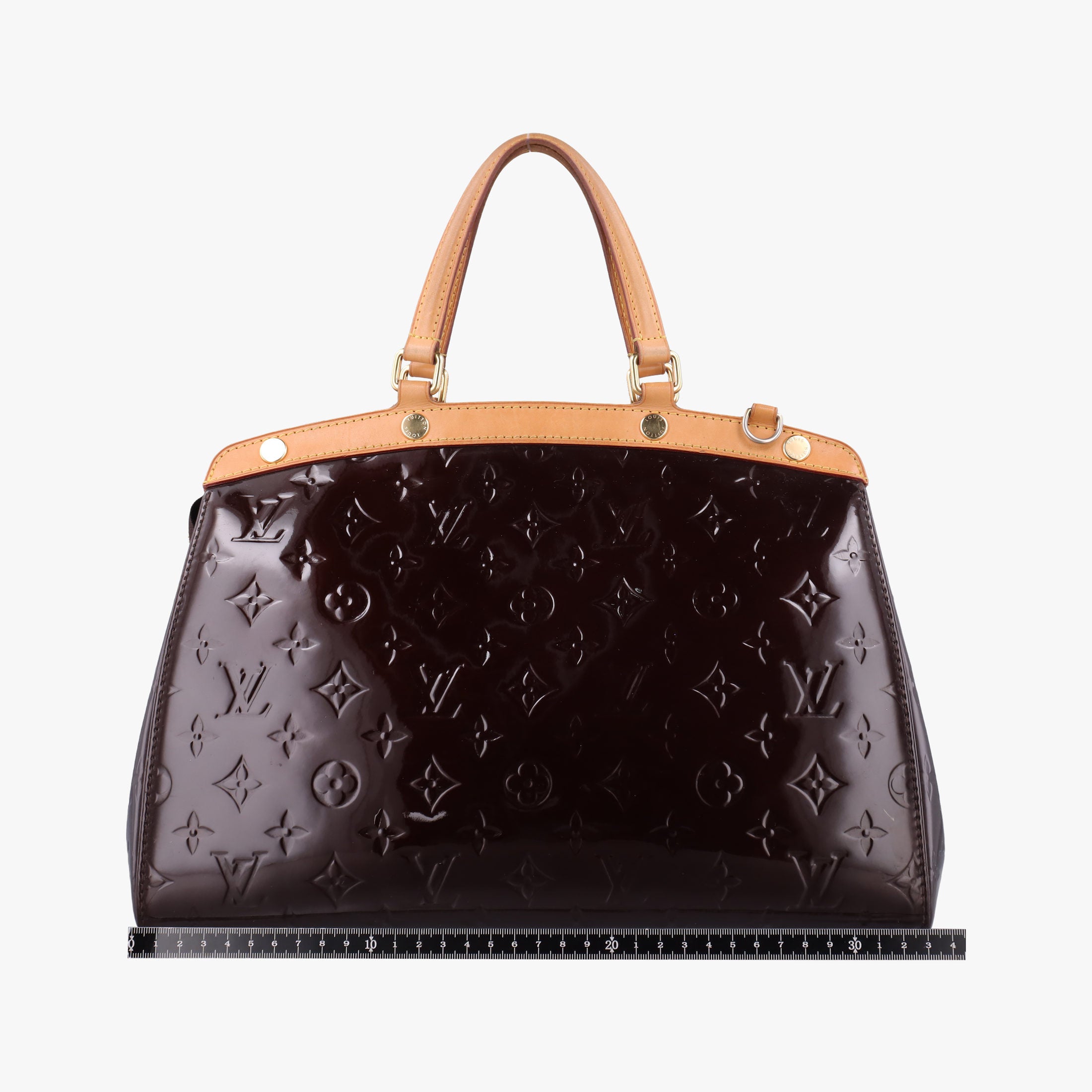 Pre-owned Louis Vuitton Brea MM AMARANTE Vernis M91619 shoulderbag | stylenewstar