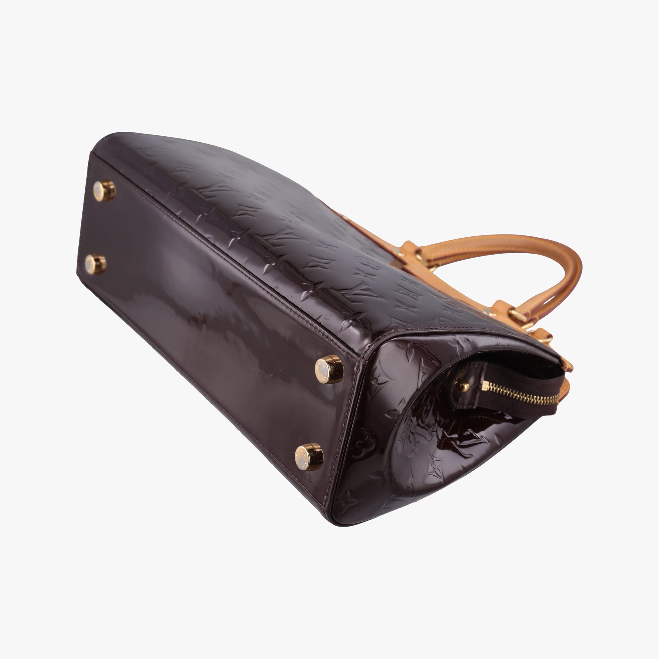 Pre-owned Louis Vuitton Brea MM AMARANTE Vernis M91619 shoulderbag | stylenewstar