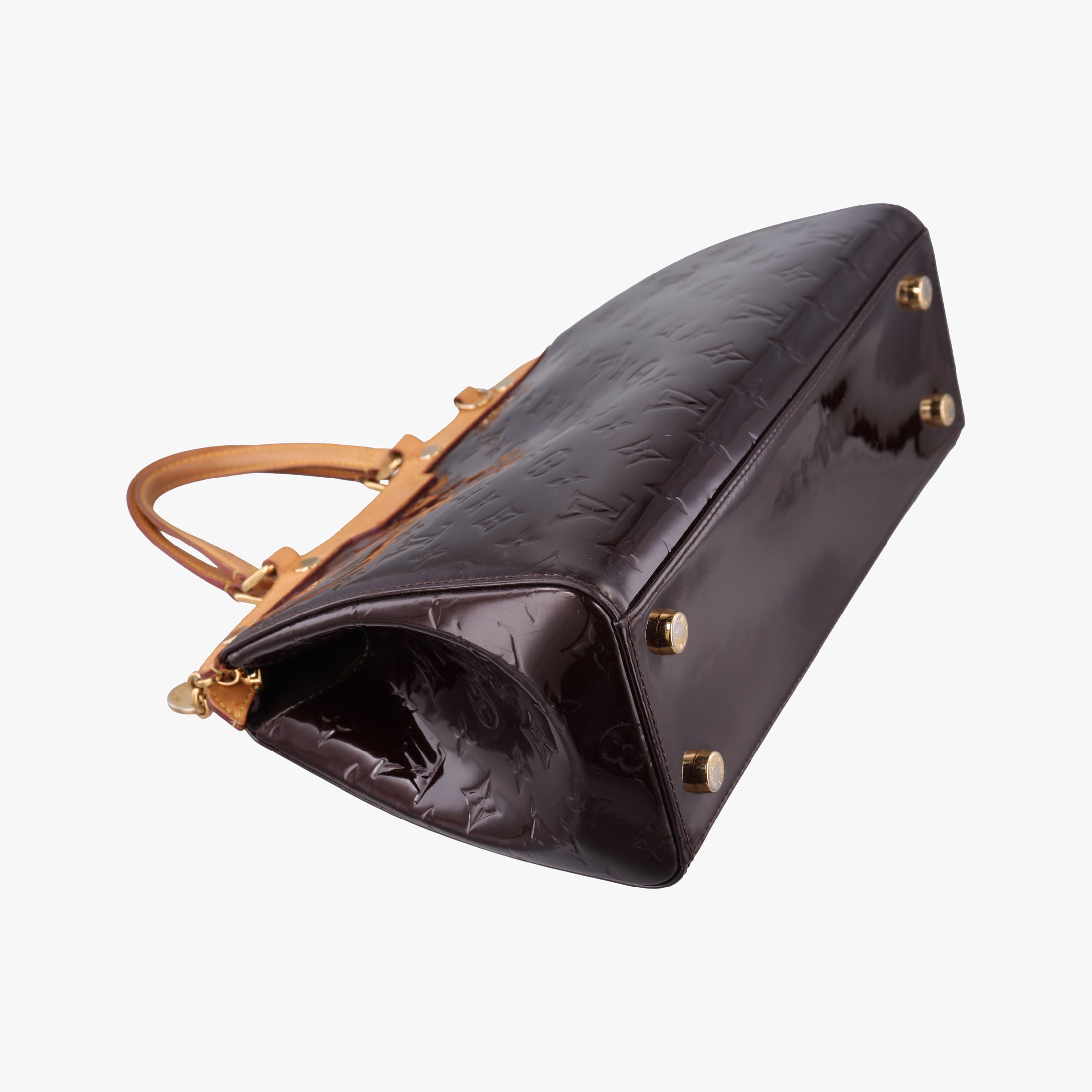 Pre-owned Louis Vuitton Brea MM AMARANTE Vernis M91619 shoulderbag | stylenewstar