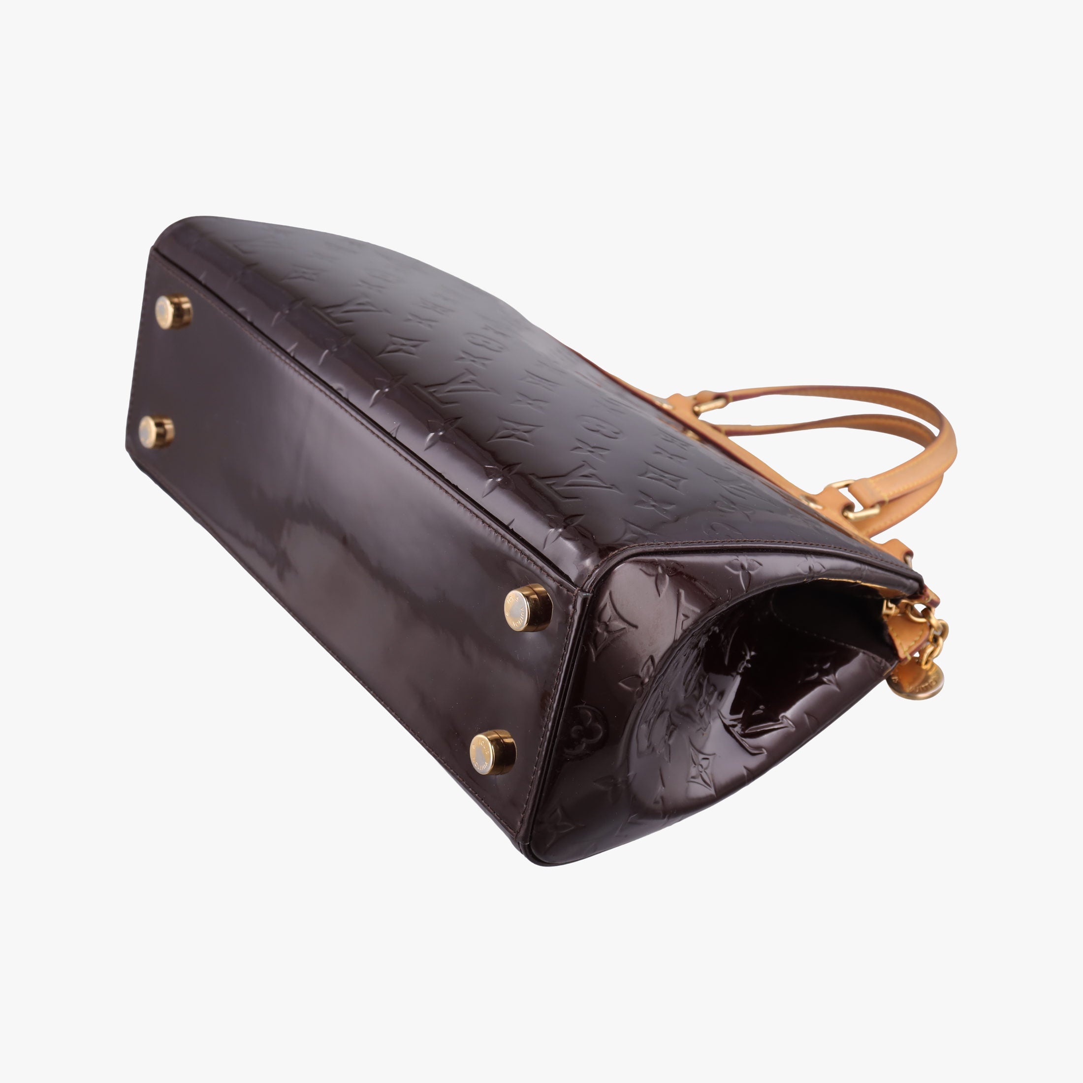 Pre-owned Louis Vuitton Brea MM AMARANTE Vernis M91619 shoulderbag | stylenewstar