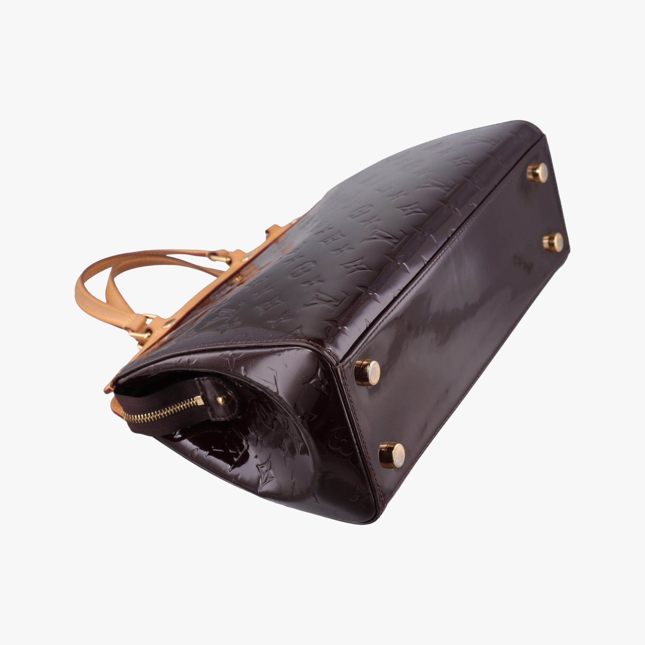 Pre-owned Louis Vuitton Brea MM AMARANTE Vernis M91619 shoulderbag | stylenewstar