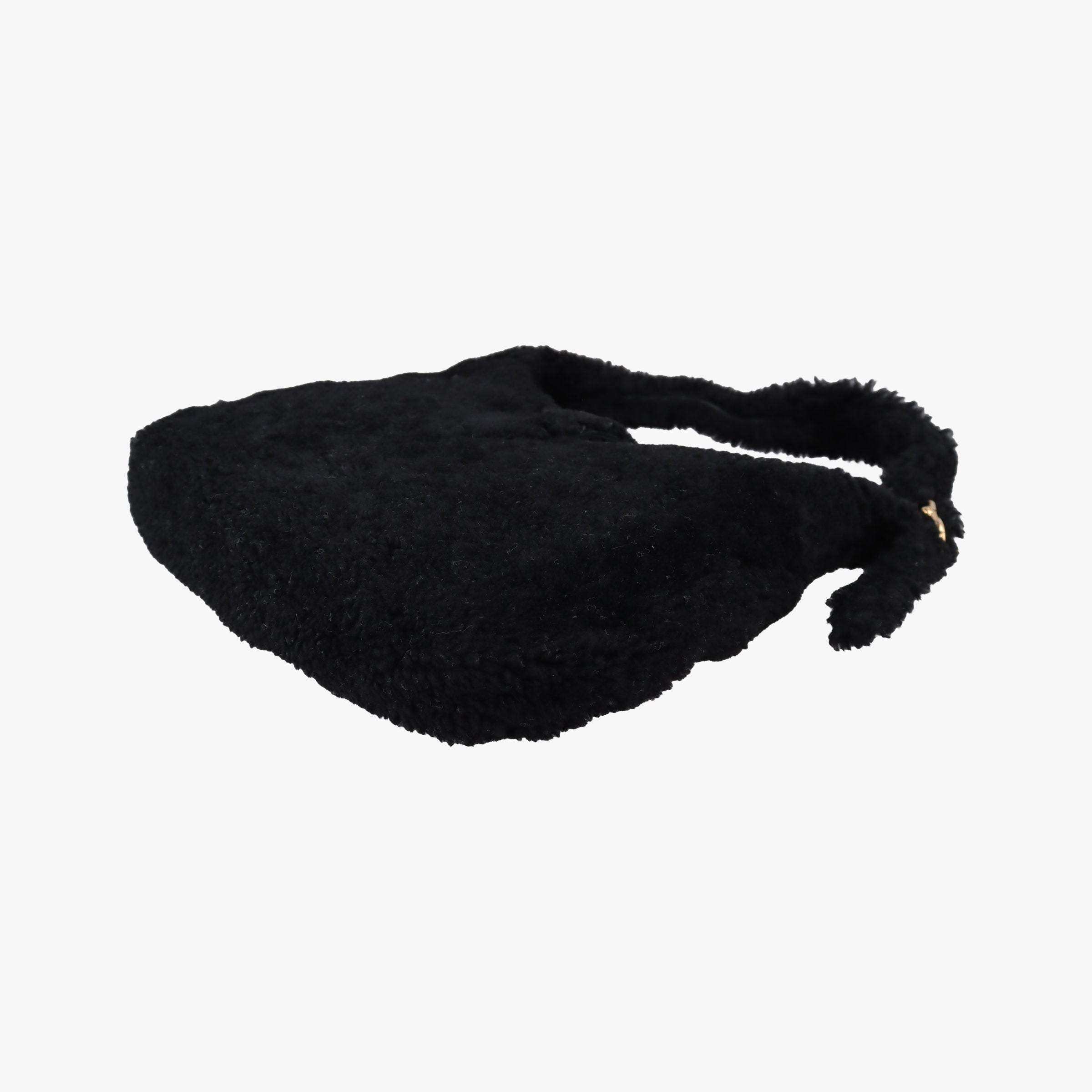 Pre-owned Gucci JACKIE 1961 Black Fur 636709 shoulderbag | stylenewstar