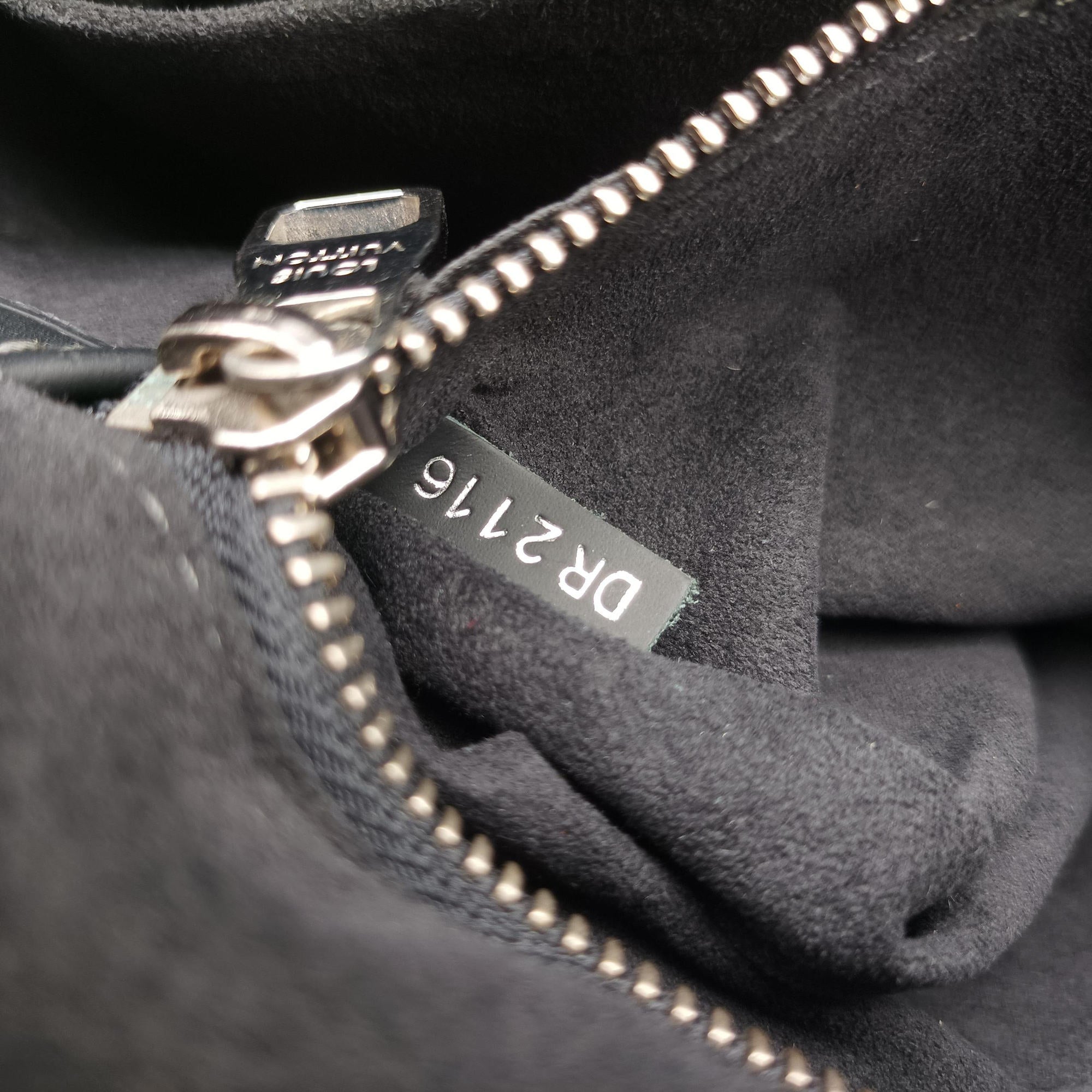 Secondhand Louis Vuitton Newport Messenger PM black×navy Damier Cobalt N41587 shoulderbag | stylenewstar