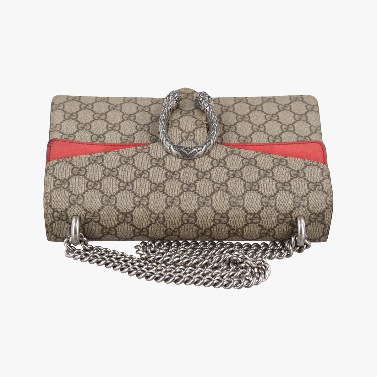 Vintage Gucci Dionysus Beige×red PVC coated canvas × suede 400249 shoulderbag | stylenewstar
