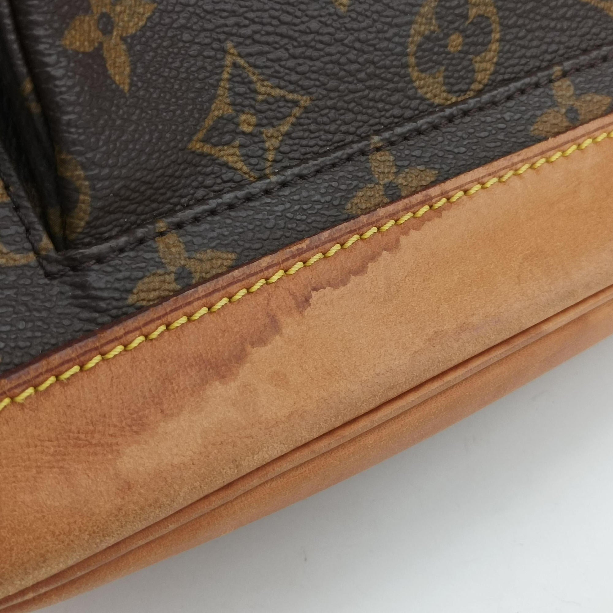 Secondhand Louis Vuitton MONTSOURIS GM brown Monogram Canvas M51135 backpack/rucksack | stylenewstar