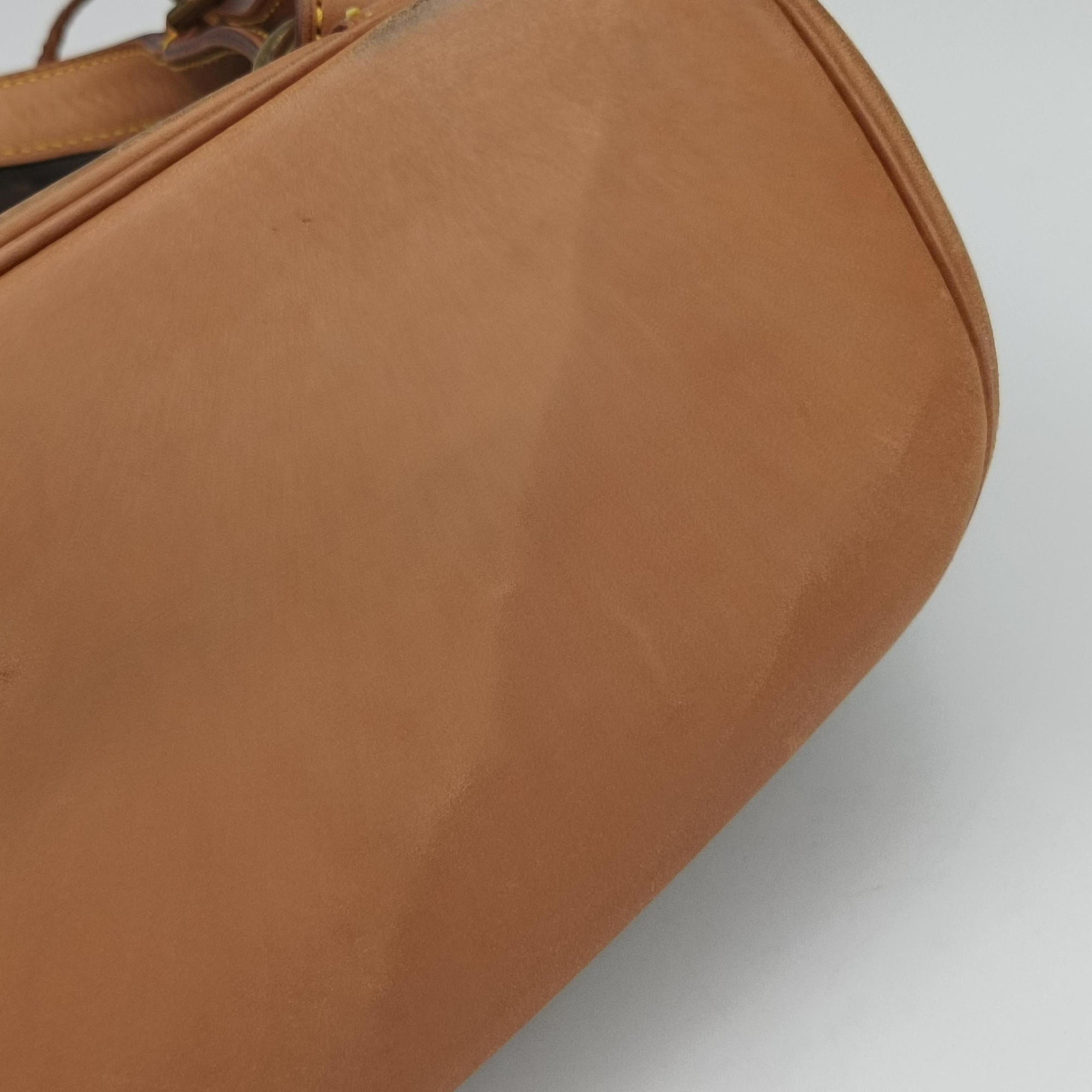 Secondhand Louis Vuitton MONTSOURIS GM brown Monogram Canvas M51135 backpack/rucksack | stylenewstar