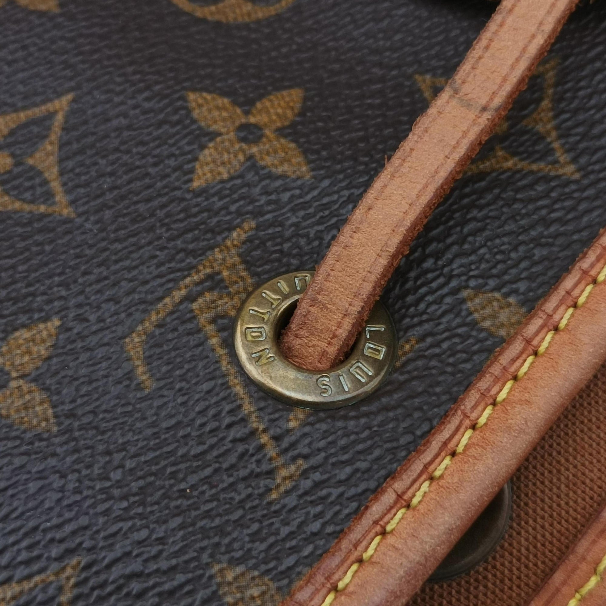 Secondhand Louis Vuitton MONTSOURIS GM brown Monogram Canvas M51135 backpack/rucksack | stylenewstar