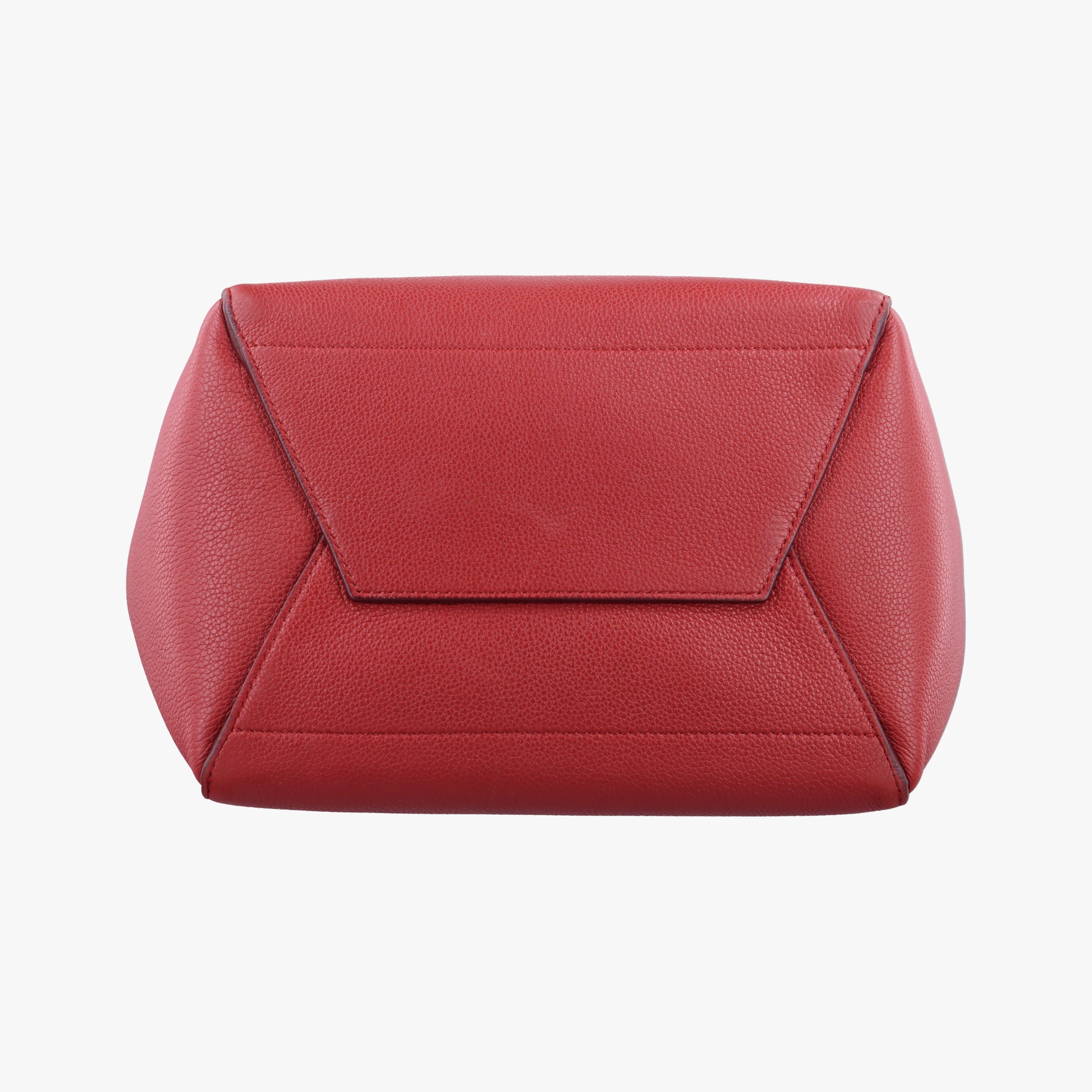 Secondhand Celine Sangle Bucket Red Leather  shoulderbag | stylenewstar