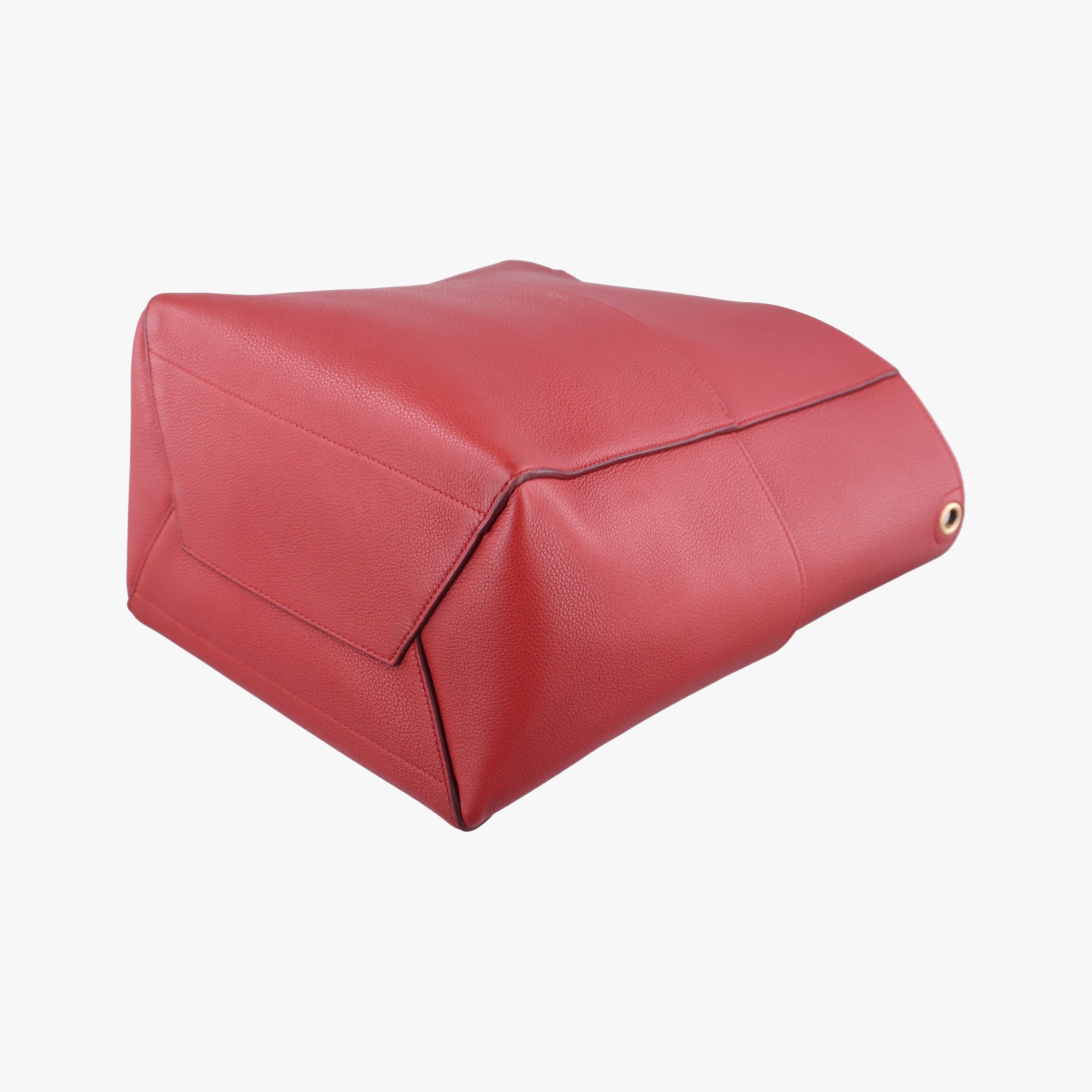 Secondhand Celine Sangle Bucket Red Leather  shoulderbag | stylenewstar