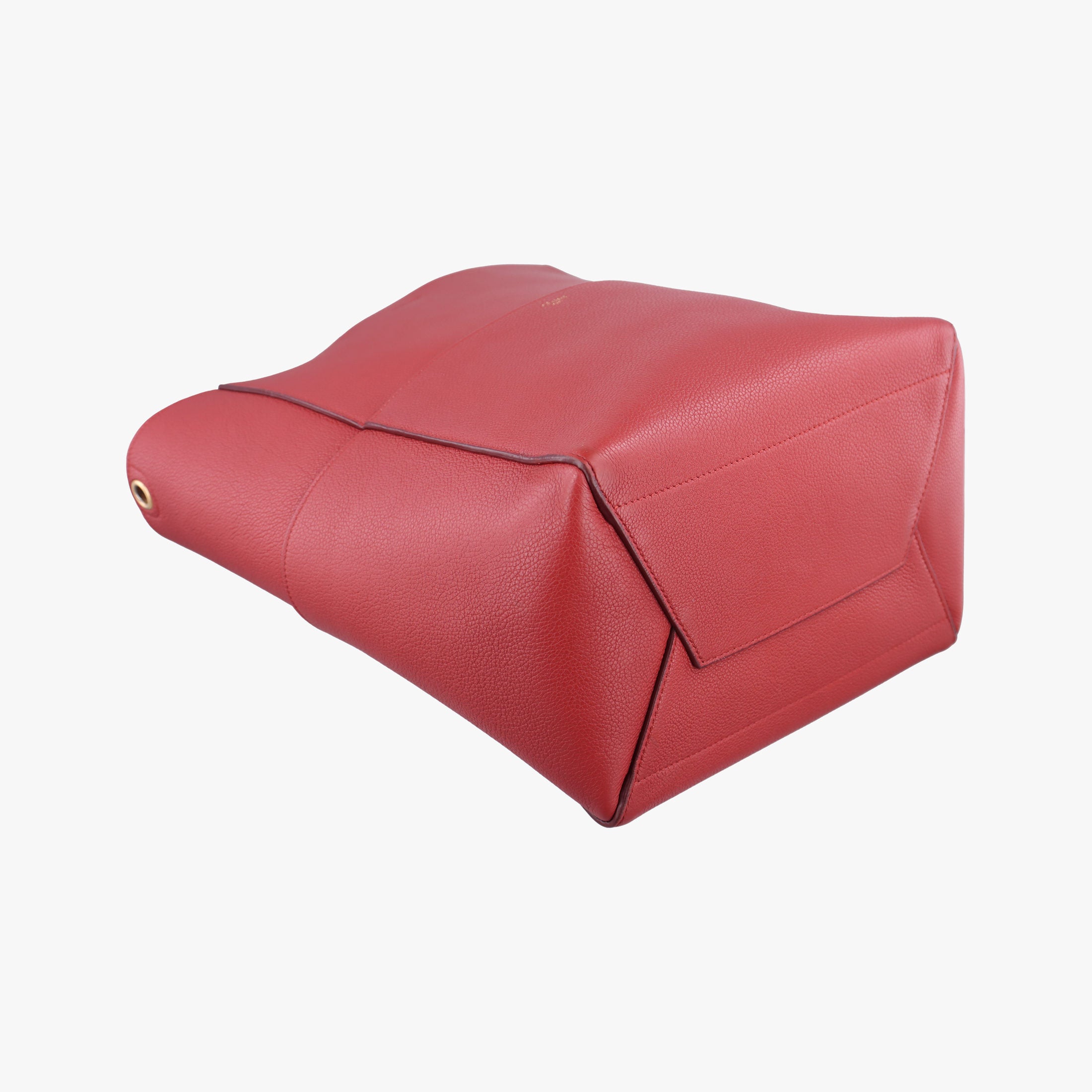 Secondhand Celine Sangle Bucket Red Leather  shoulderbag | stylenewstar